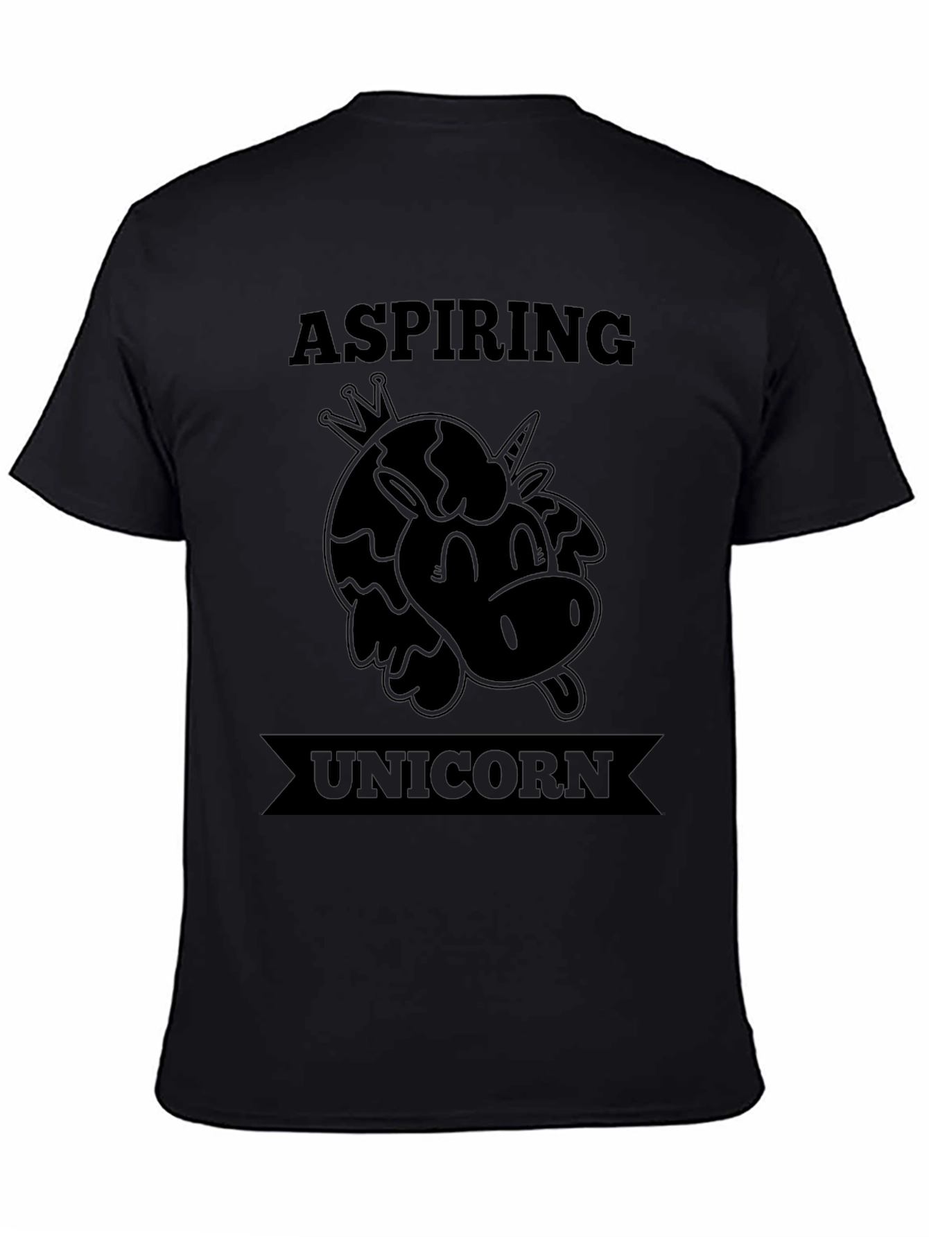 Aspiring Unicorn Funny Graphic T-Shirt