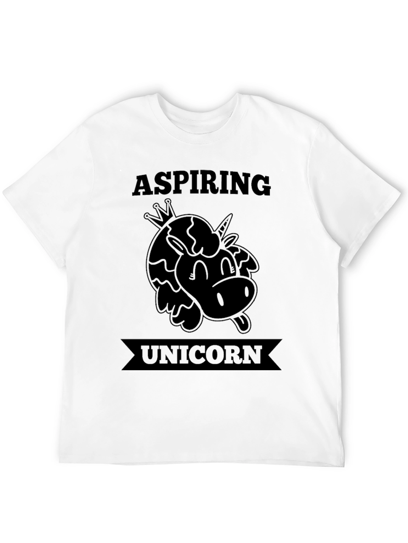 Aspiring Unicorn Funny Graphic T-Shirt