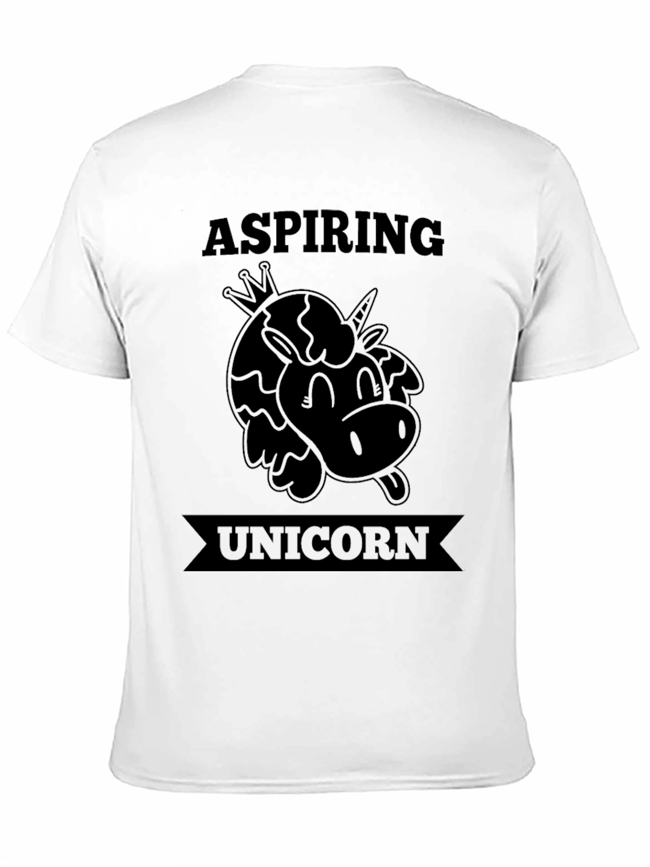 Aspiring Unicorn Funny Graphic T-Shirt