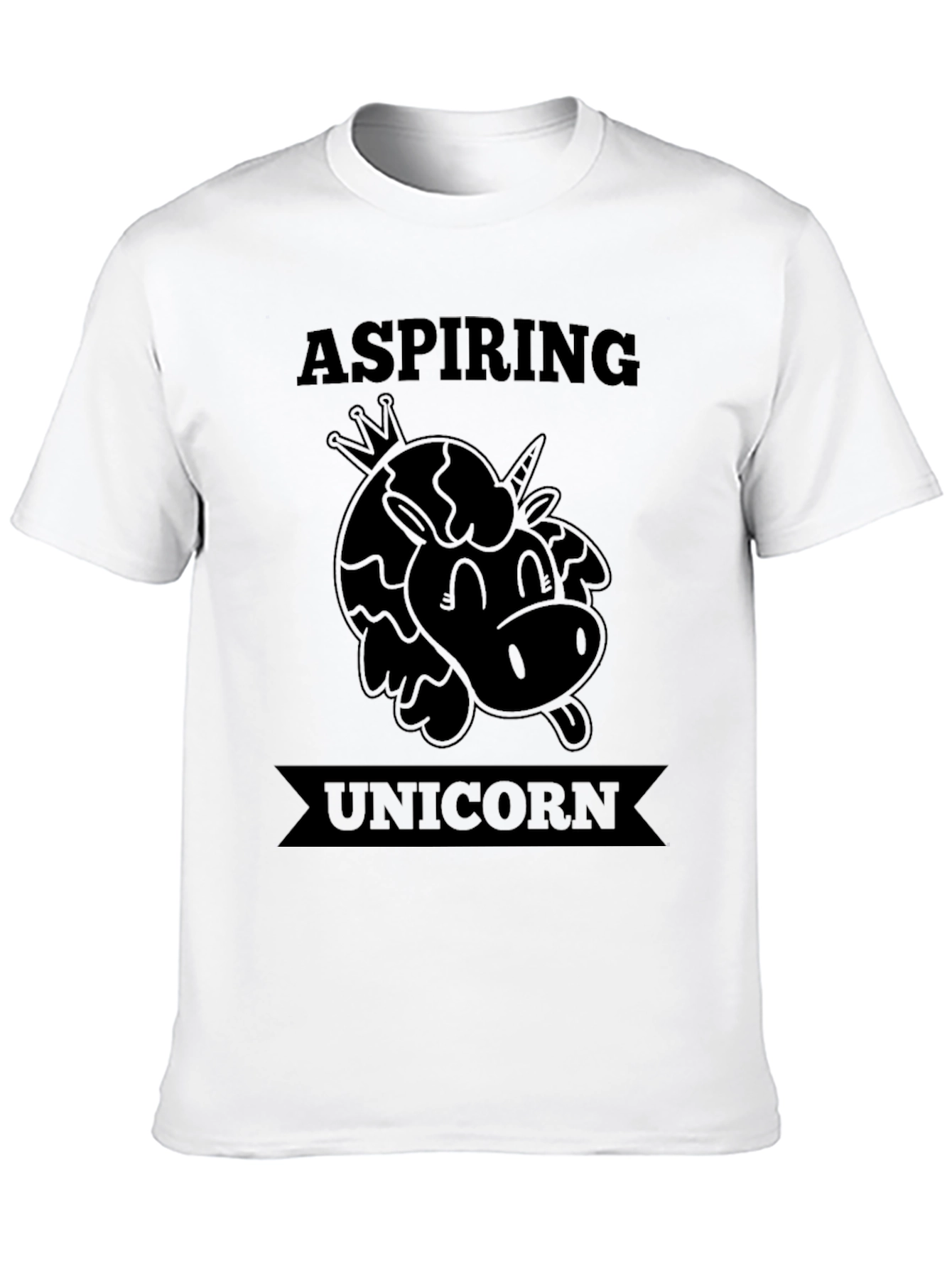 Aspiring Unicorn Funny Graphic T-Shirt