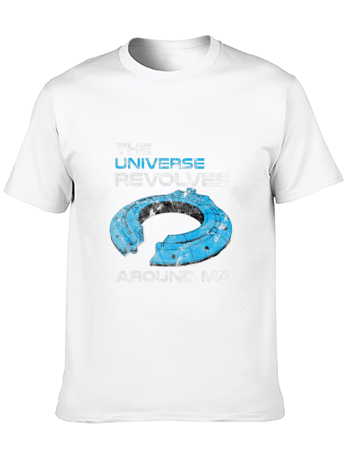 The Universe Revolves Around Me Graphic T-Shirt