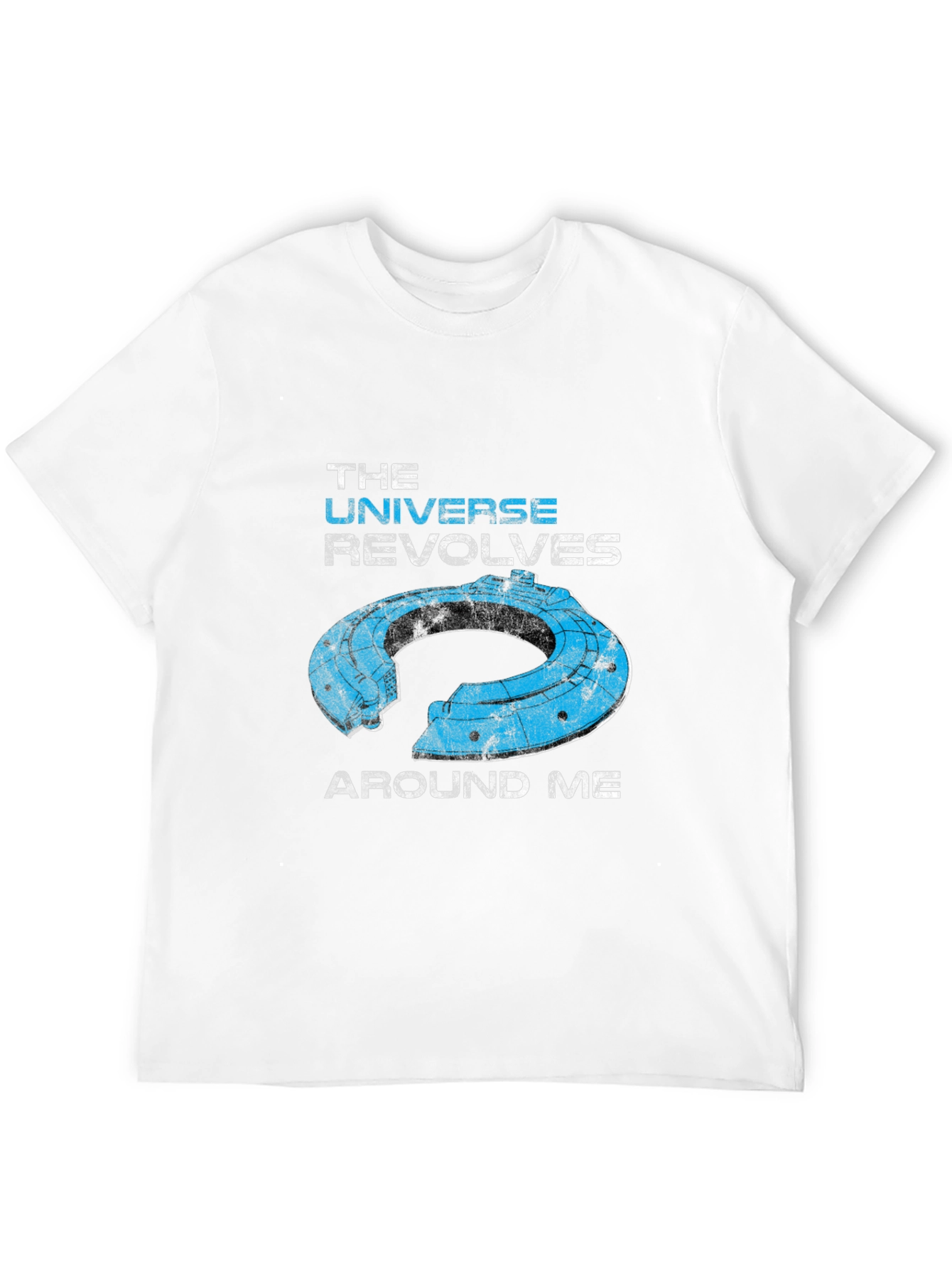 The Universe Revolves Around Me Graphic T-Shirt