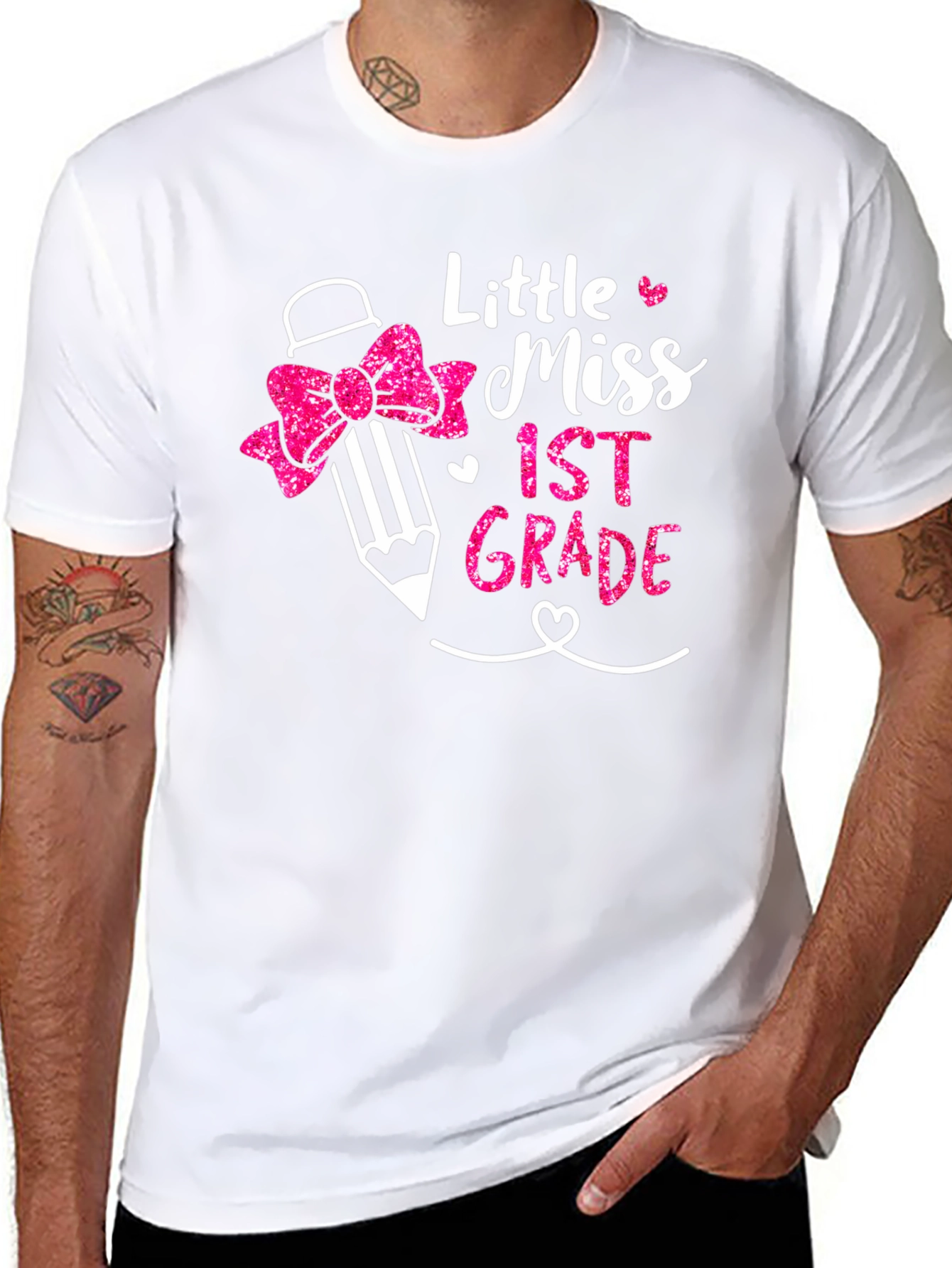 Little Miss 1st Grade Back to School T-Shirt