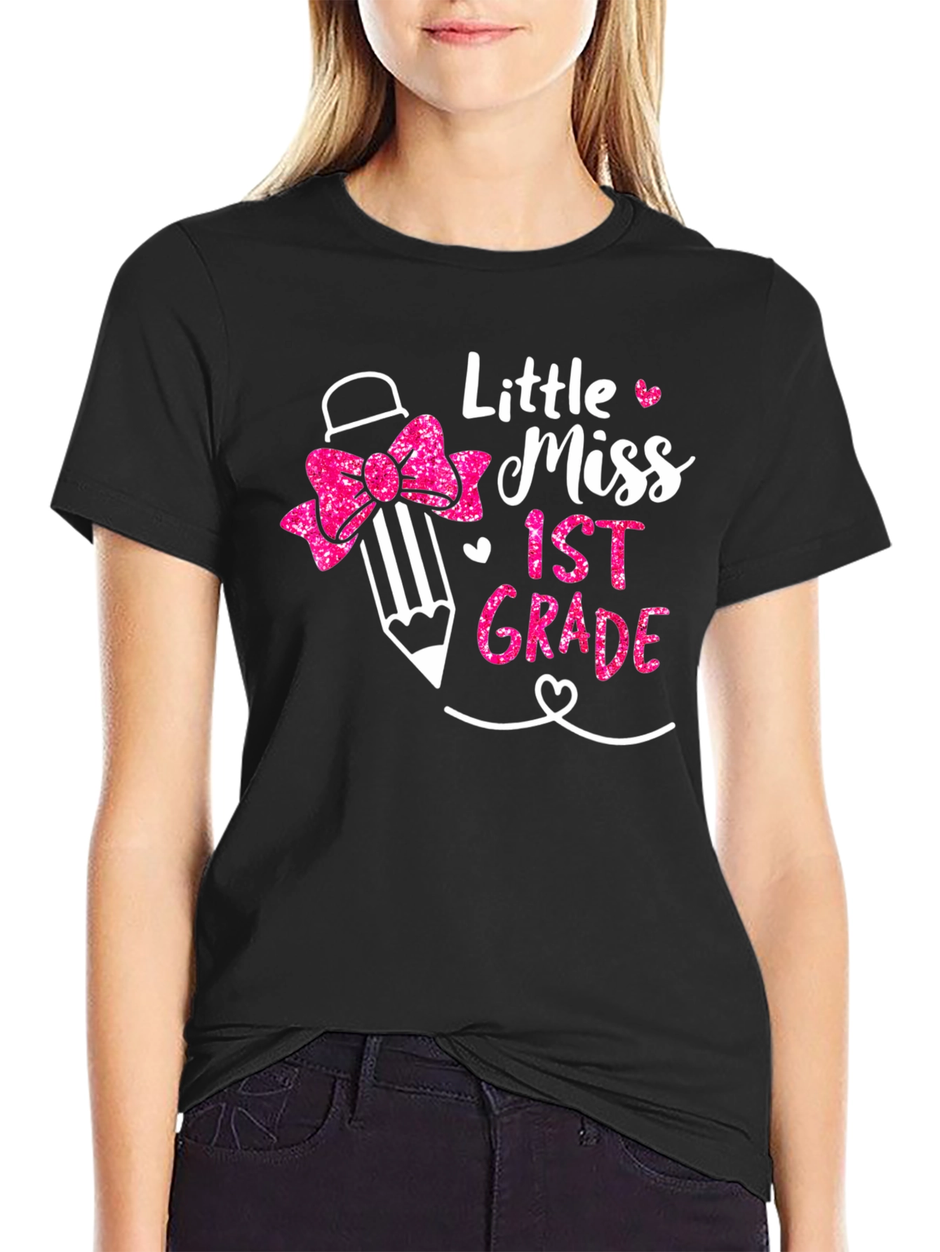 Little Miss 1st Grade Back to School T-Shirt