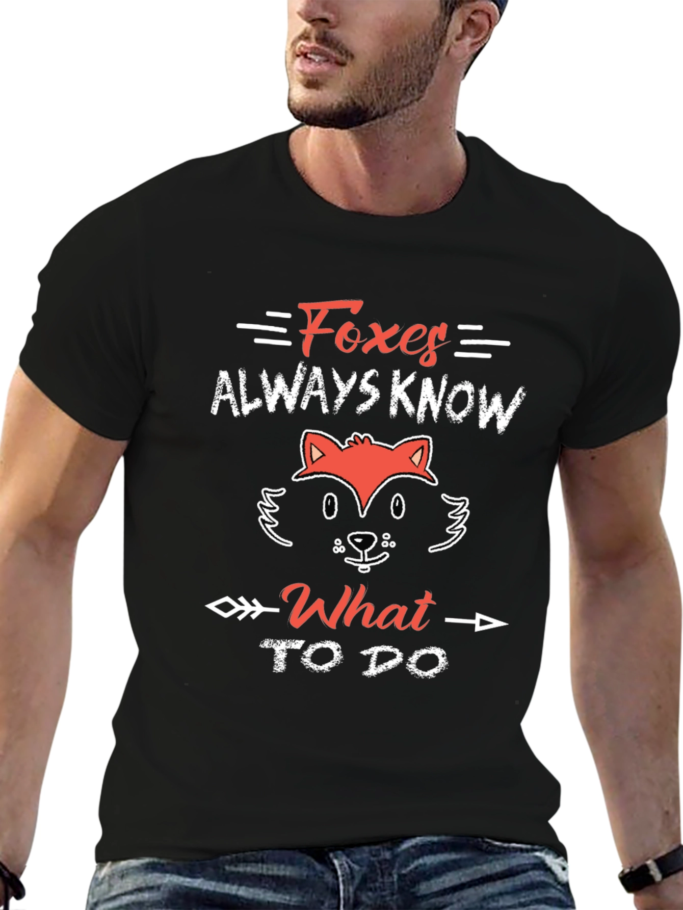 Foxes Always Know T-Shirt - Cute Animal Graphic Tee