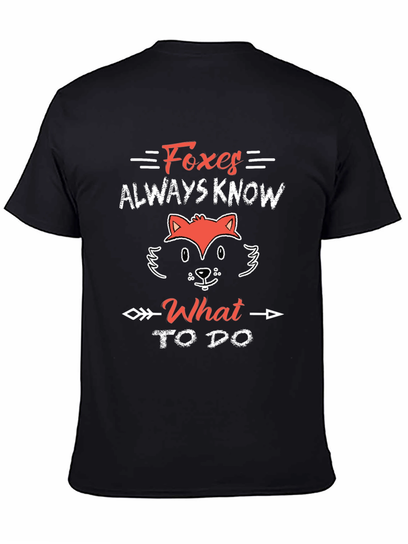 Foxes Always Know T-Shirt - Cute Animal Graphic Tee