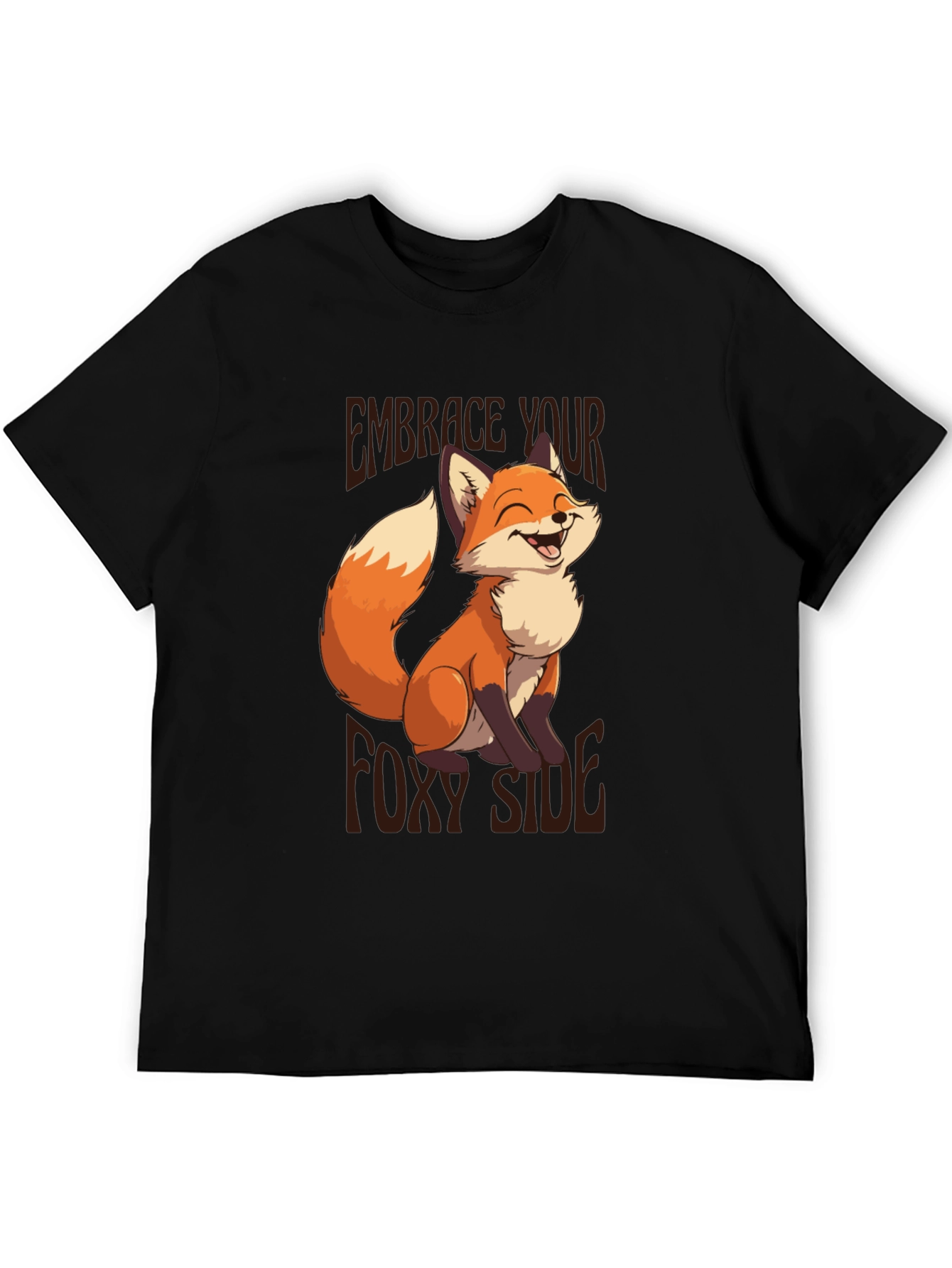 Embrace Your Foxy Side T-Shirt - Fun Graphic Tee