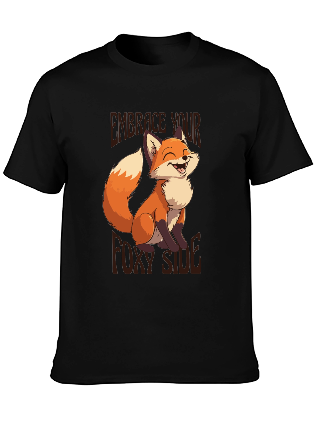 Embrace Your Foxy Side T-Shirt - Fun Graphic Tee