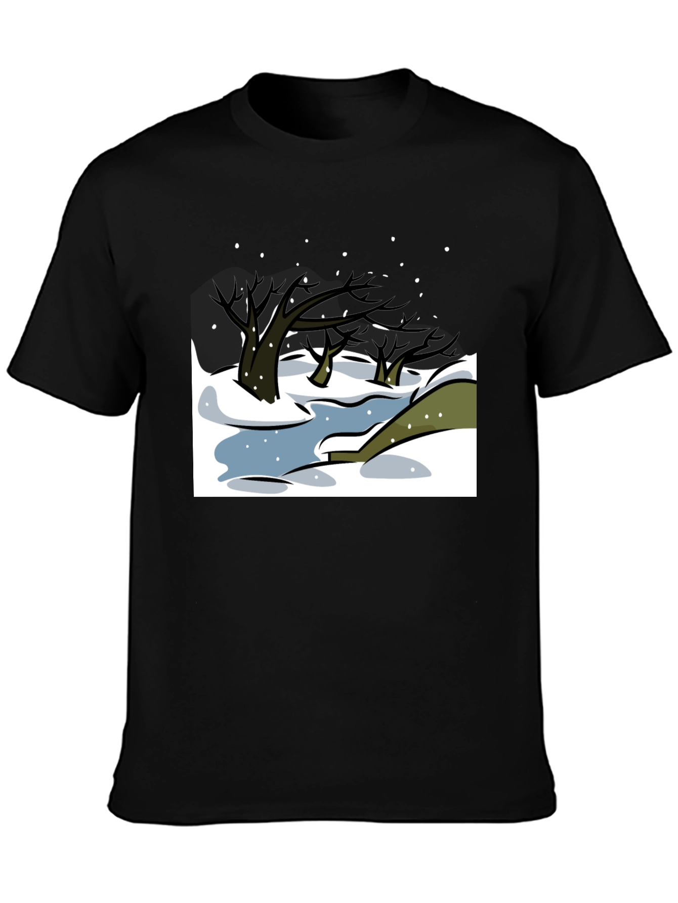 Winter Landscape Graphic Tee