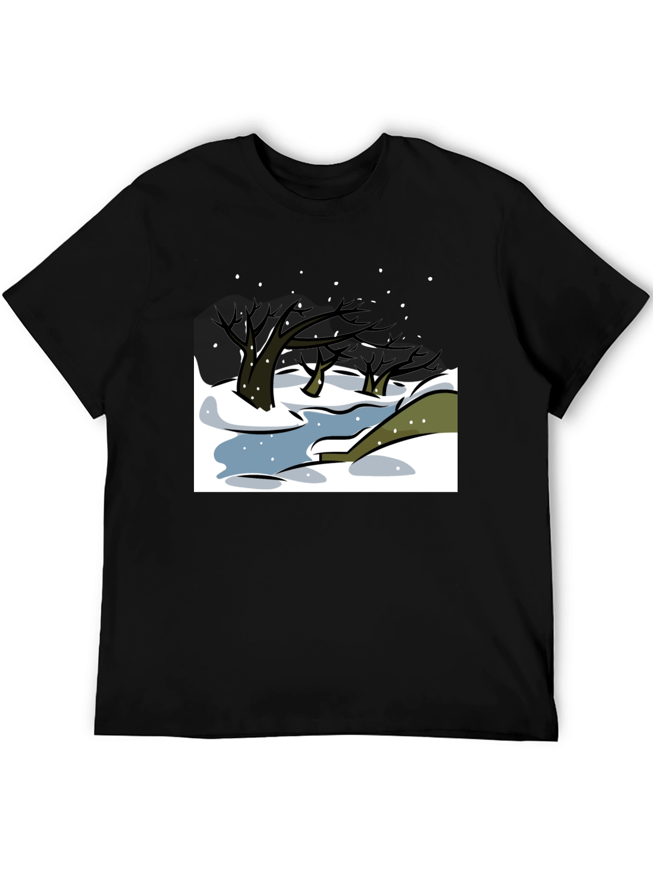 Winter Landscape Graphic Tee