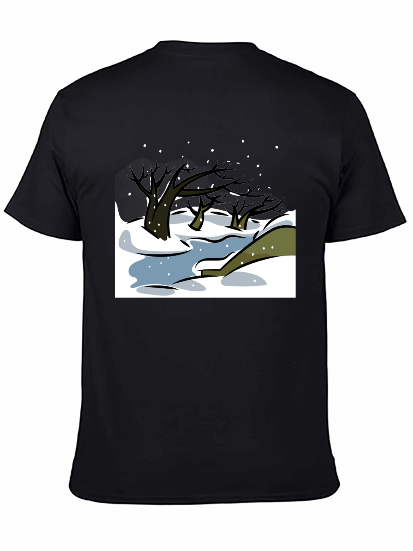 Winter Landscape Graphic Tee