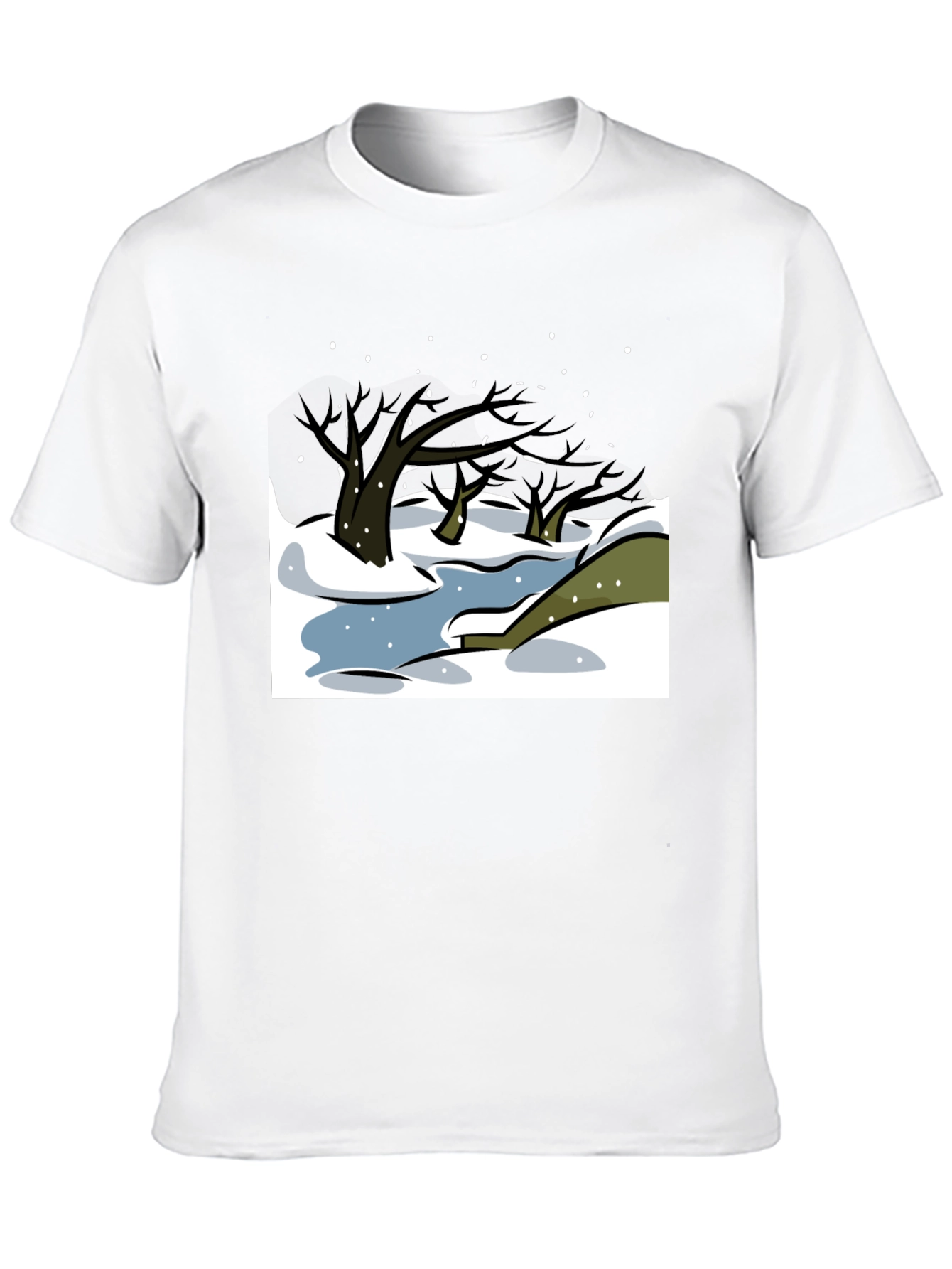 Winter Landscape Graphic Tee
