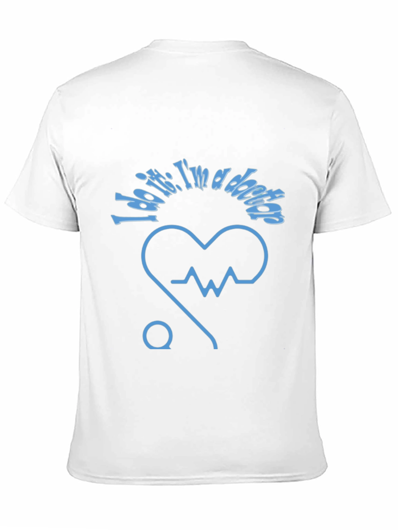 Doctor Heartbeat Graphic T-Shirt - Novelty Tee