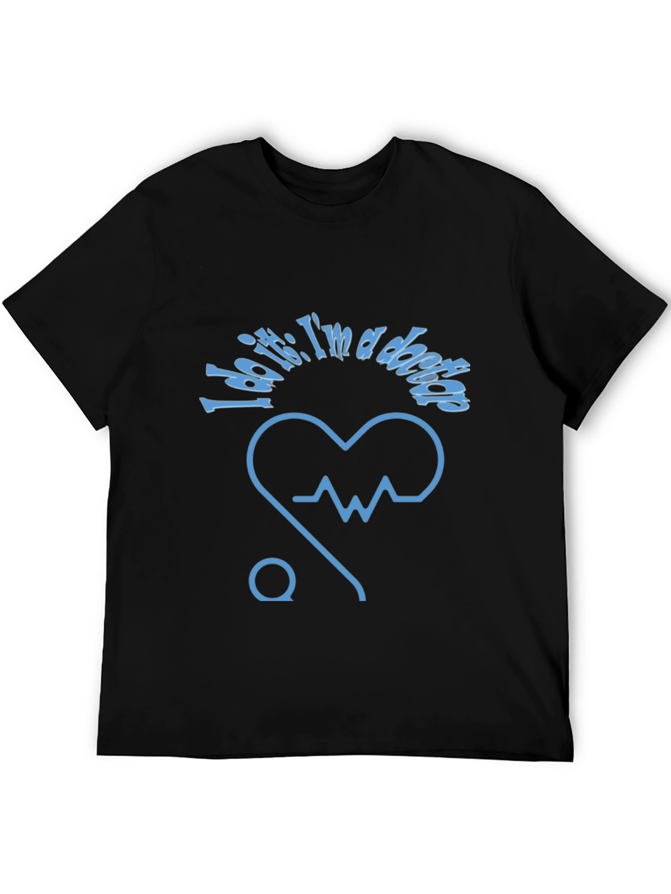Doctor Heartbeat Graphic T-Shirt - Novelty Tee