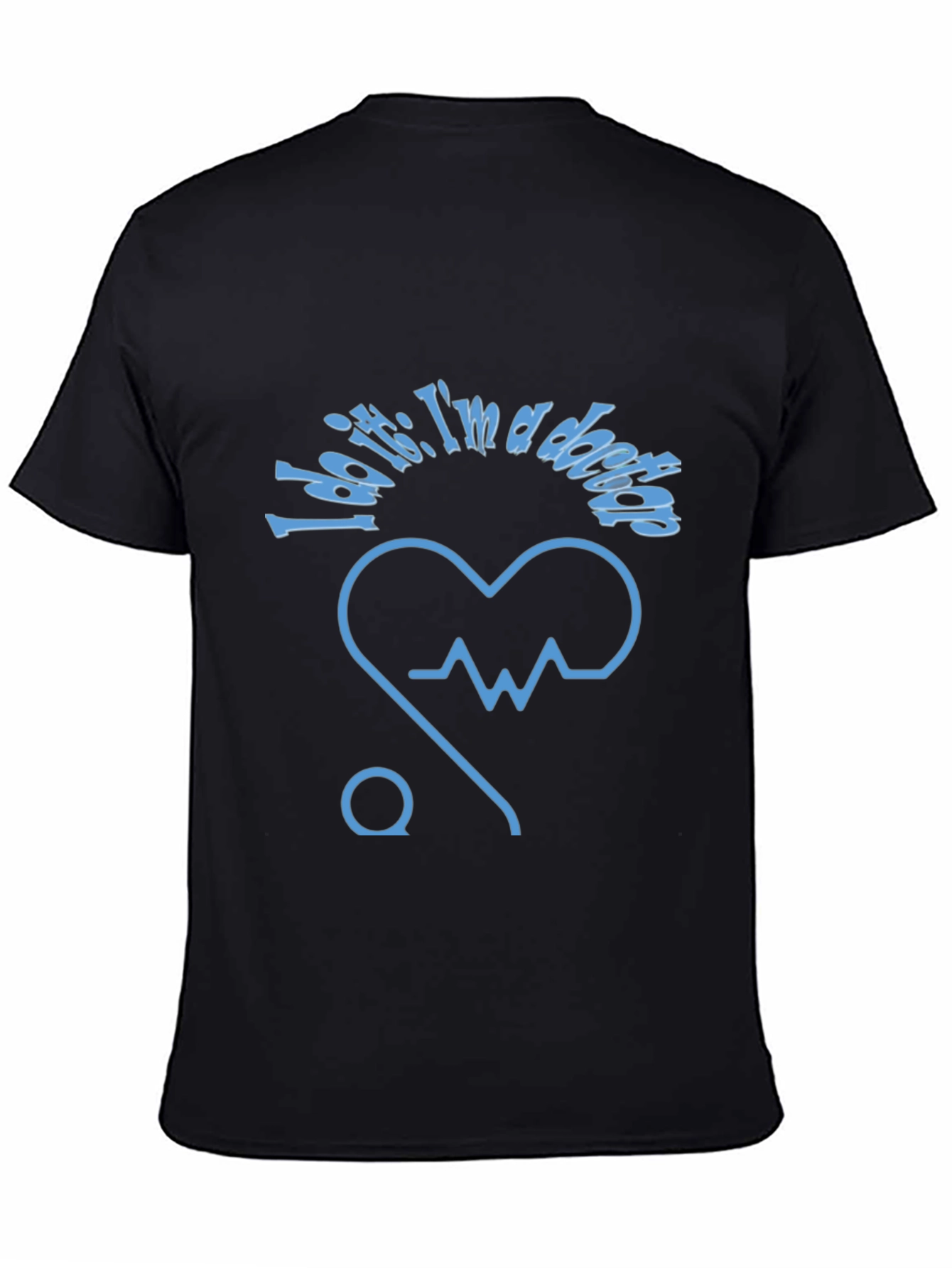 Doctor Heartbeat Graphic T-Shirt - Novelty Tee