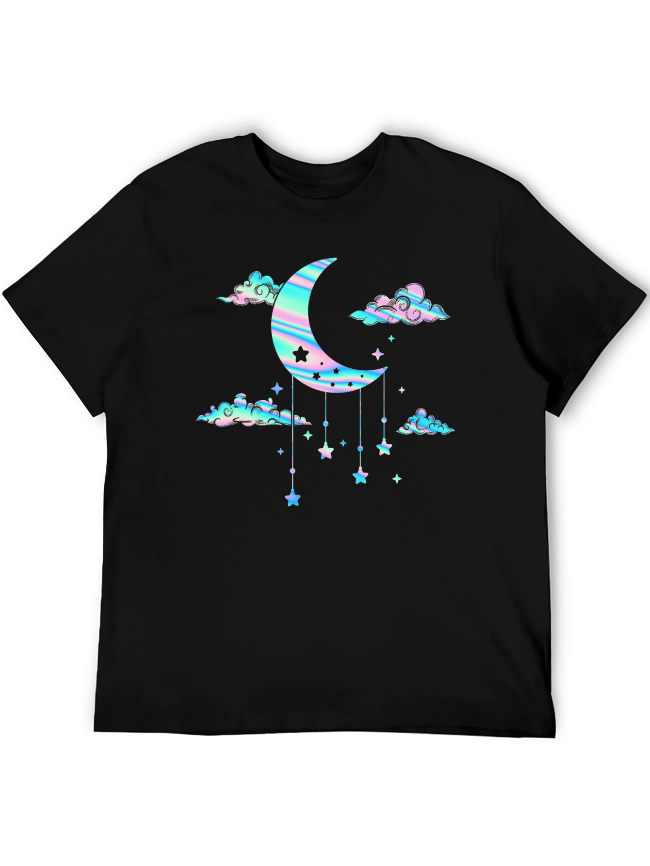 Celestial Dream T-Shirt - Moon & Stars Graphic Tee