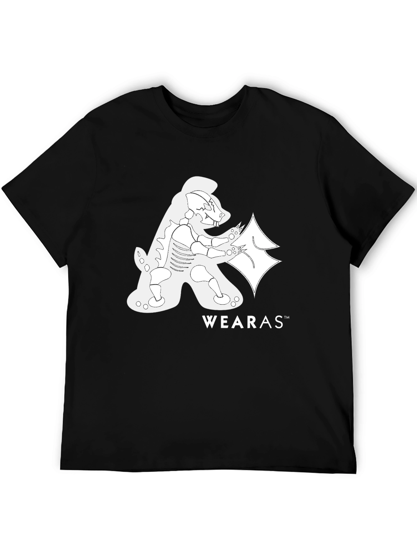Black Wearas Graphic Tee