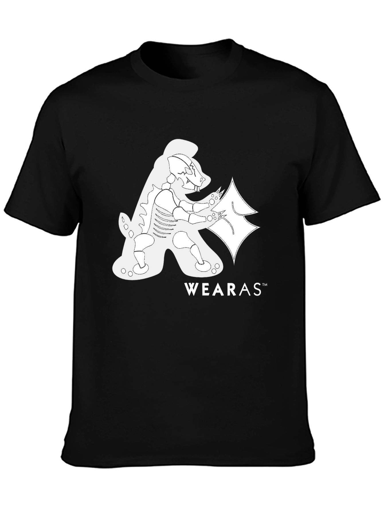 Black Wearas Graphic Tee
