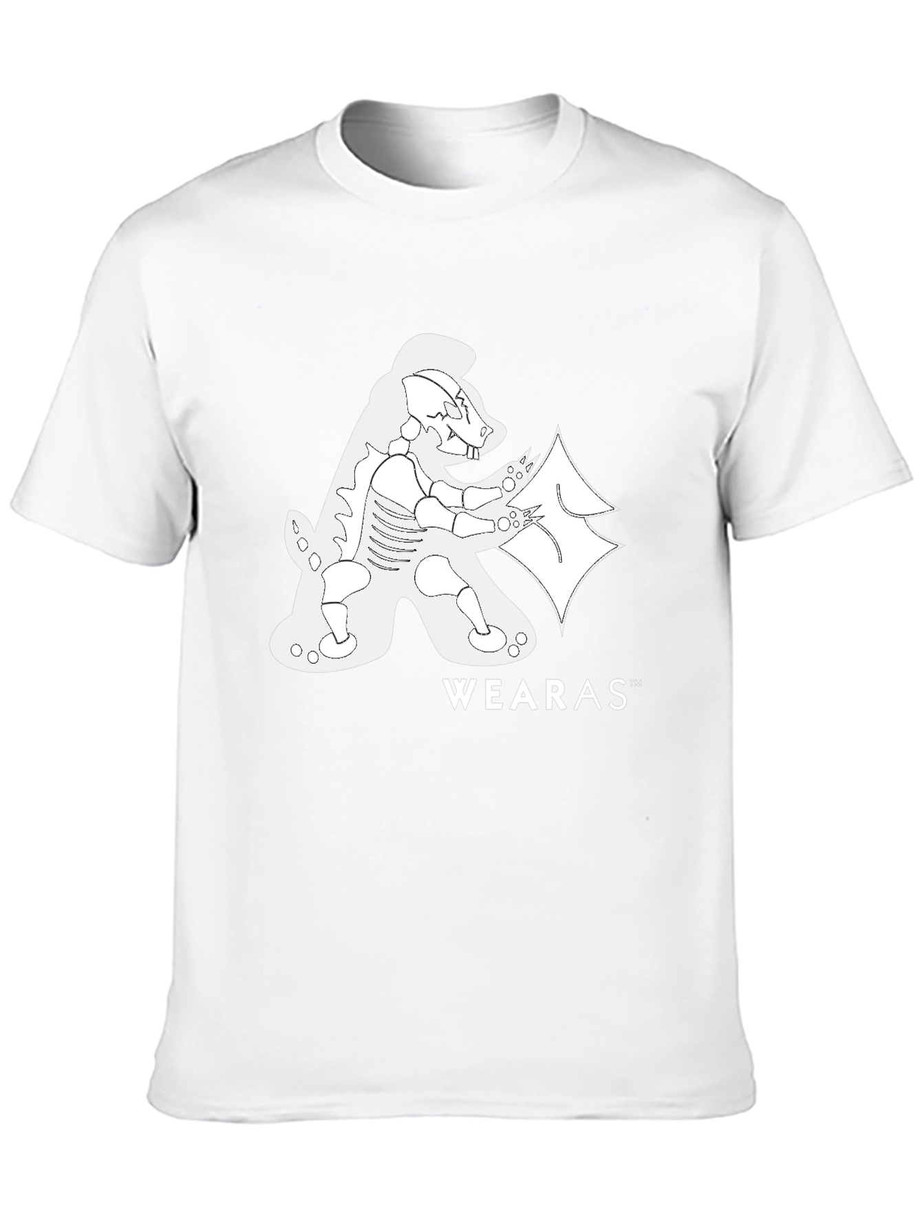Black Wearas Graphic Tee