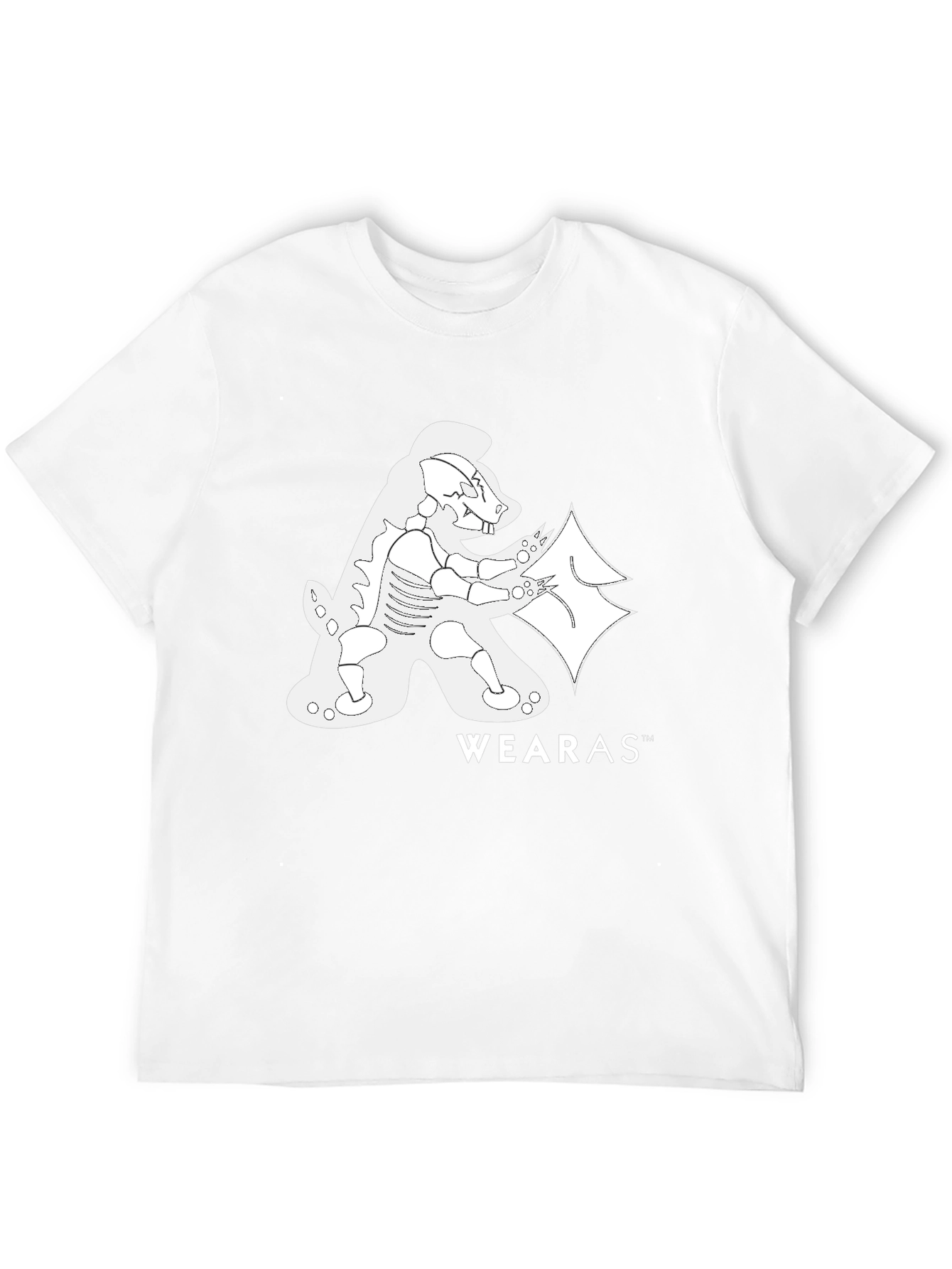 Black Wearas Graphic Tee