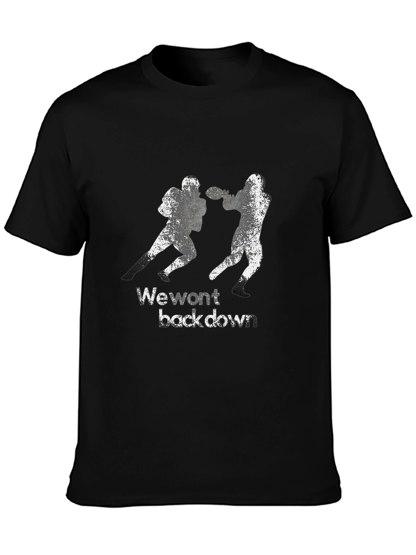 We Wont Back Down Football Graphic Tee