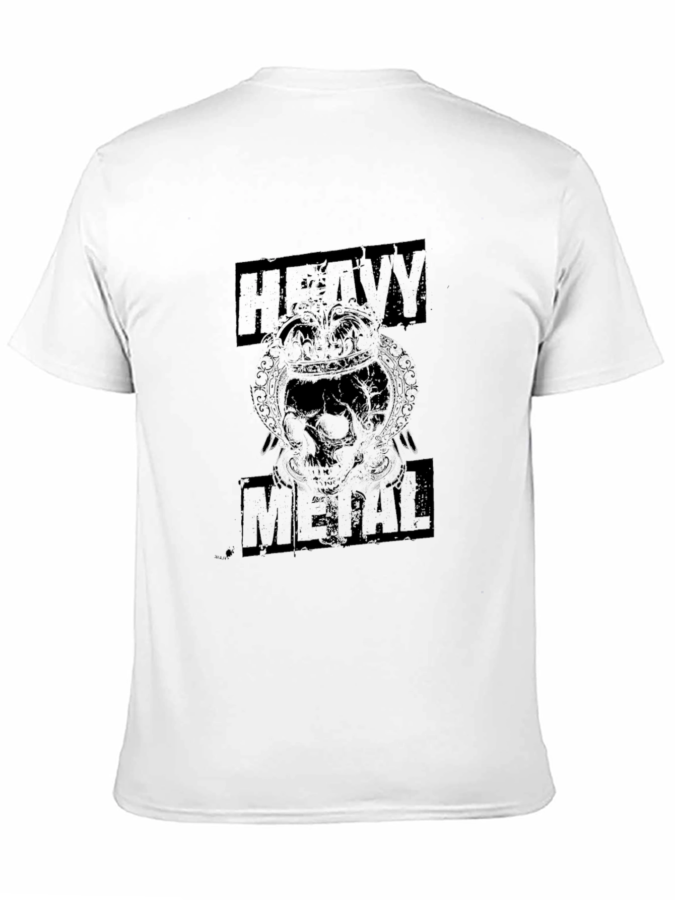 Heavy Metal Graphic Black T-Shirt