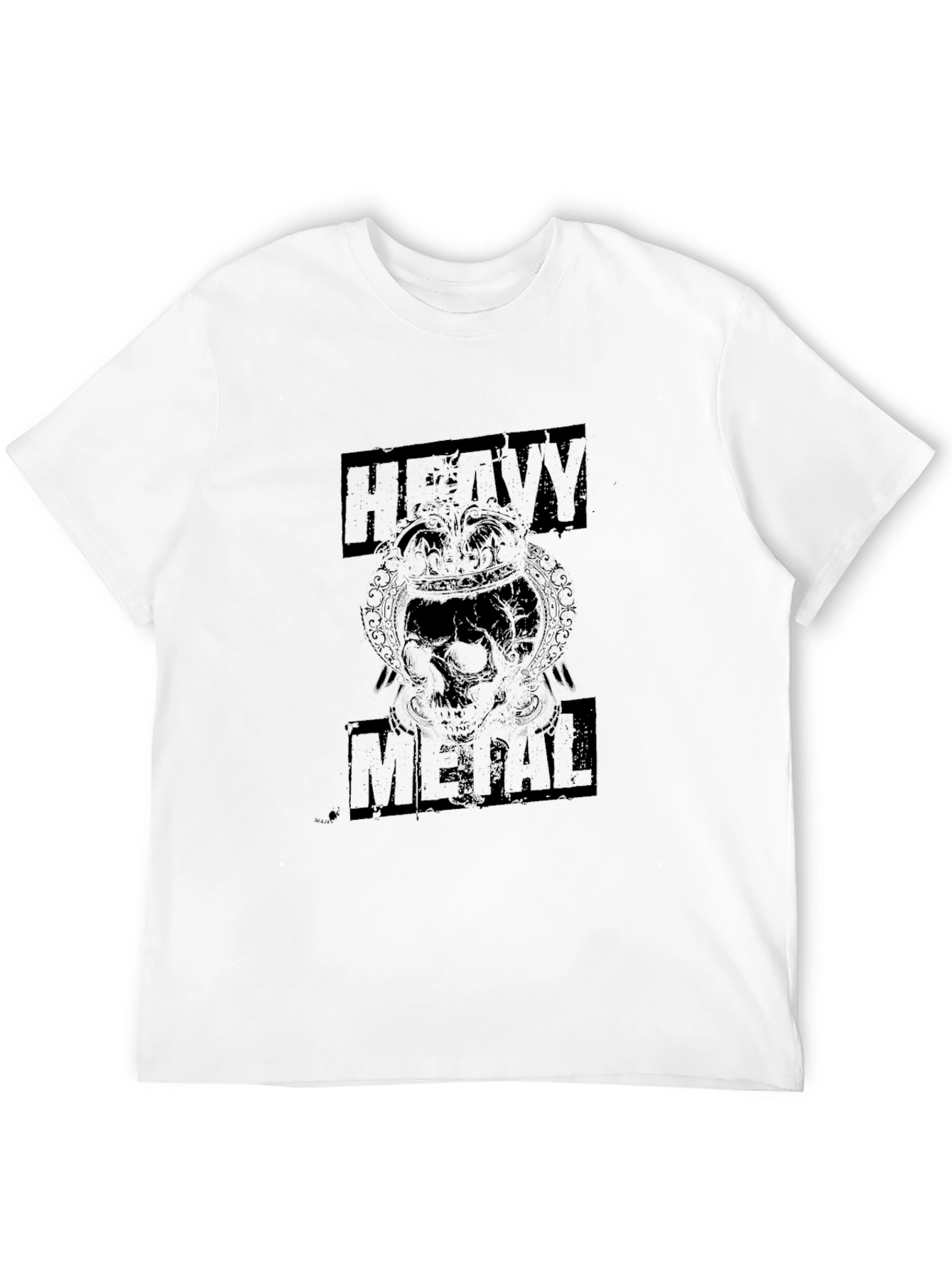 Heavy Metal Graphic Black T-Shirt
