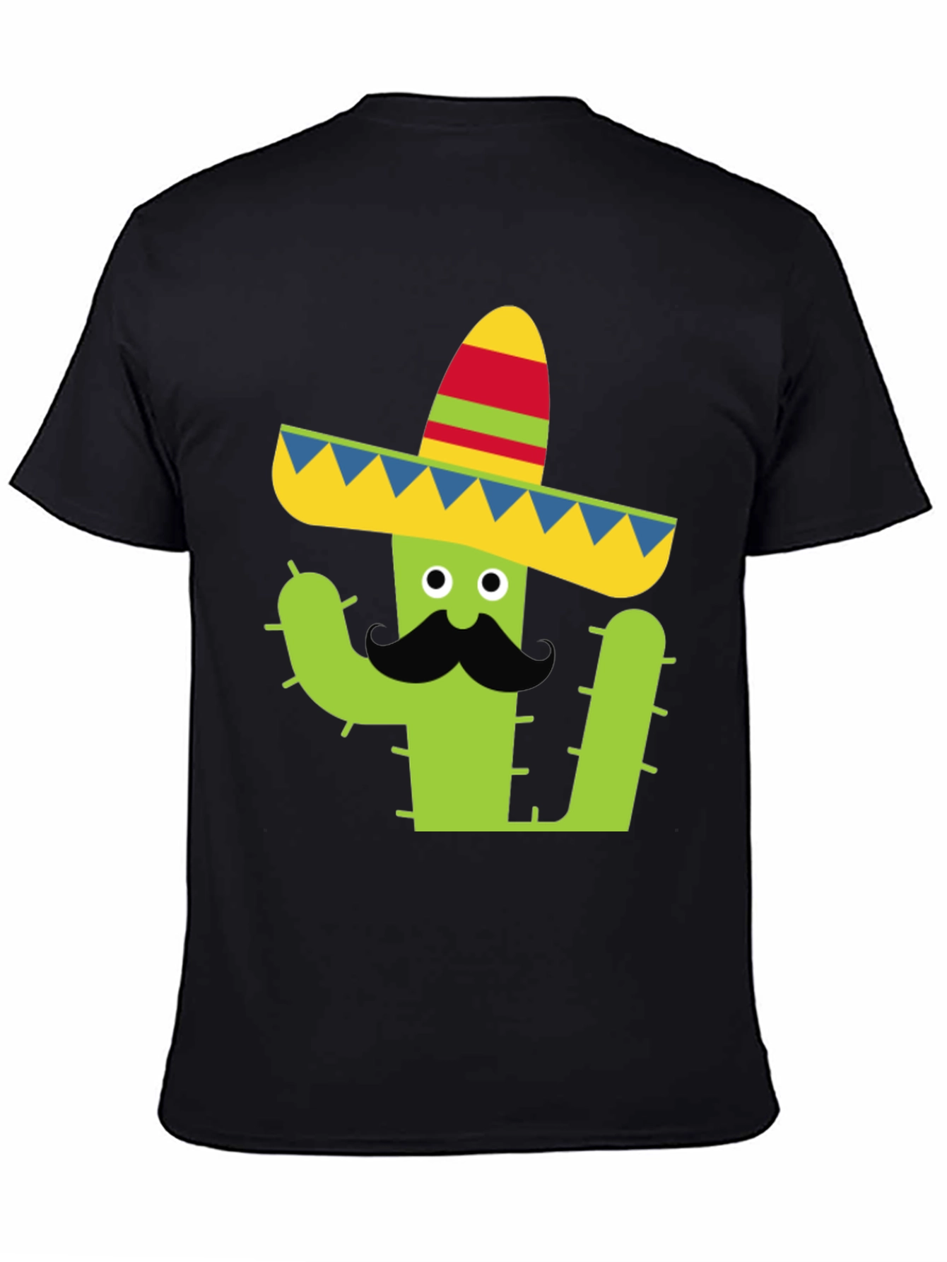 Cactus Sombrero Graphic Tee - Cinco de Mayo Shirt