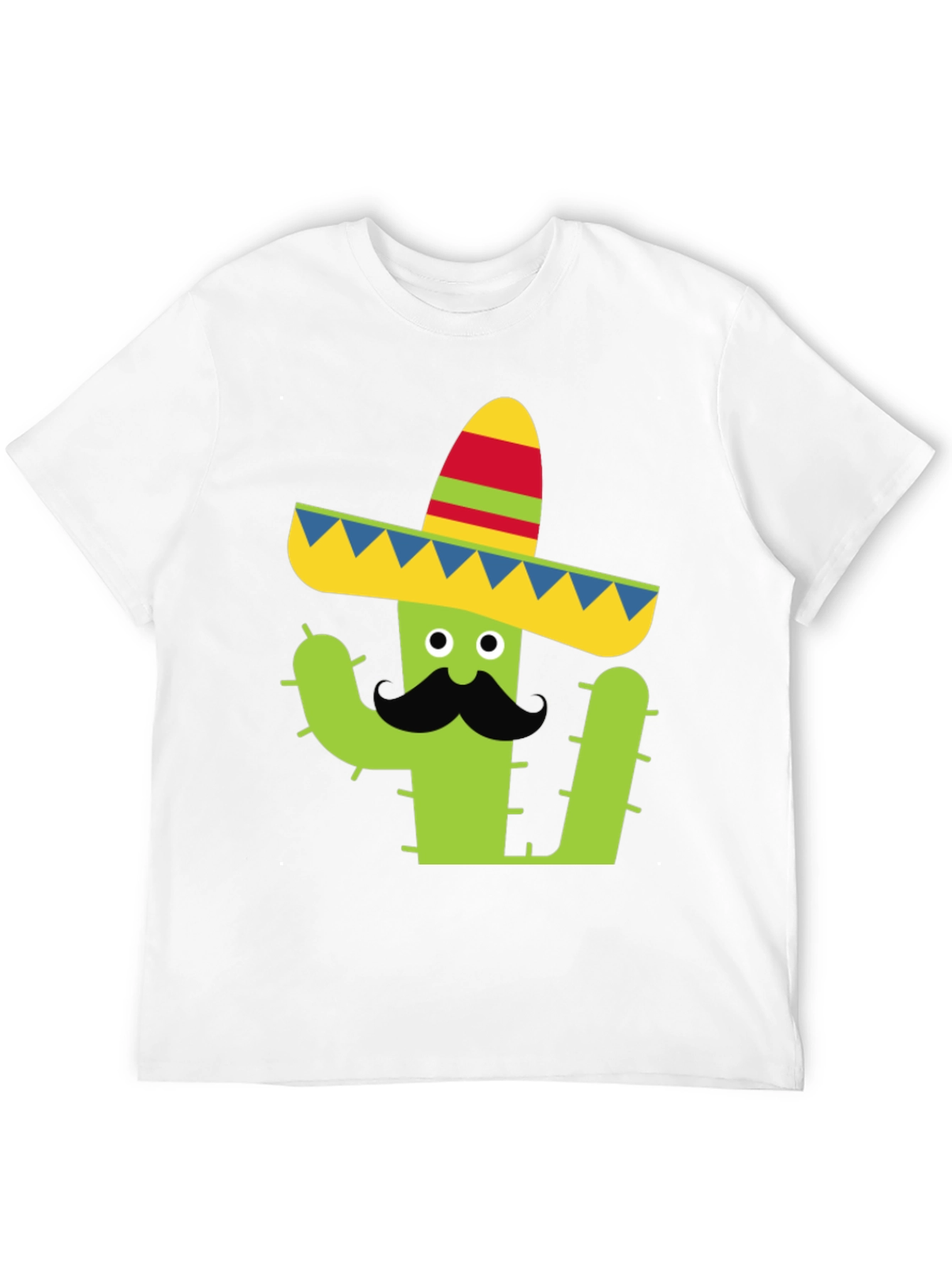 Cactus Sombrero Graphic Tee - Cinco de Mayo Shirt
