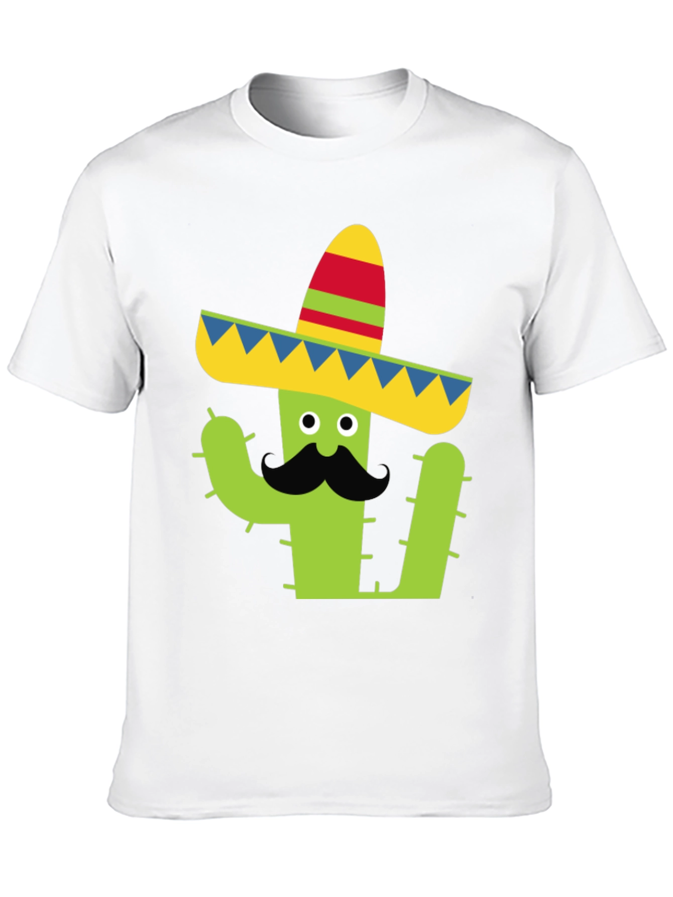 Cactus Sombrero Graphic Tee - Cinco de Mayo Shirt