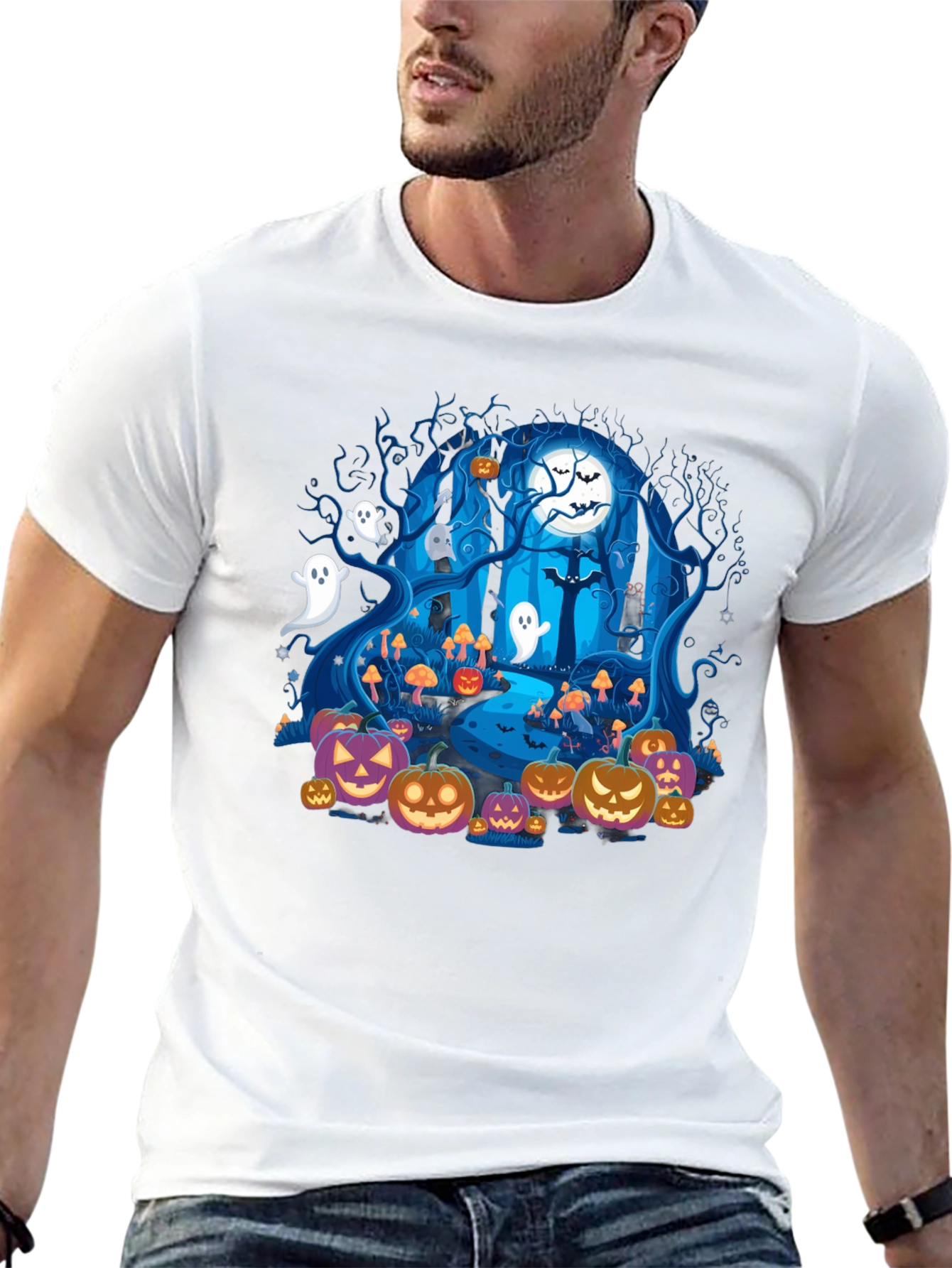 Spooky Halloween Forest T-Shirt