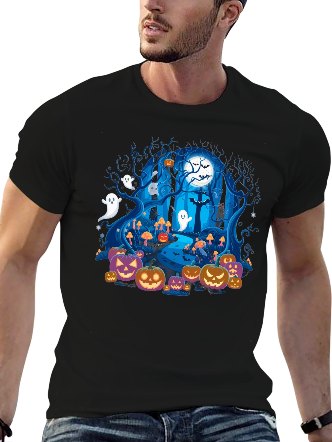 Spooky Halloween Forest T-Shirt