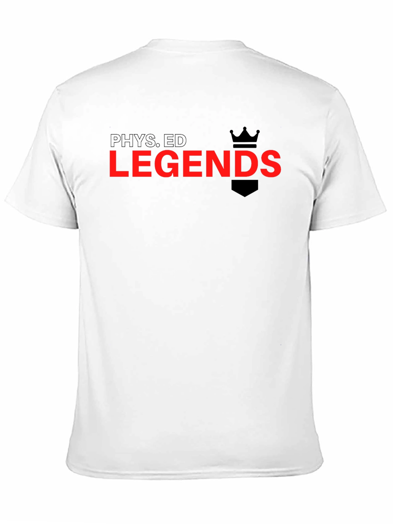 Phys Ed Legends Graphic Tee - Black T-Shirt