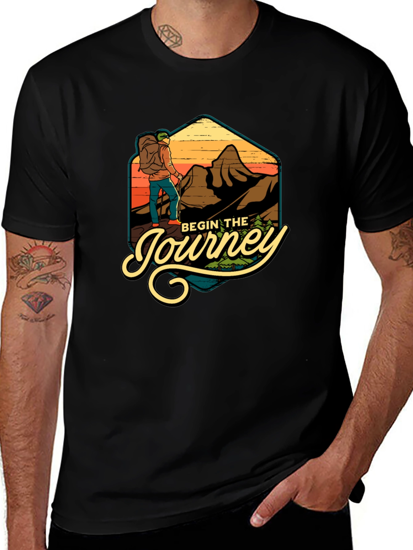 Begin the Journey Graphic Tee