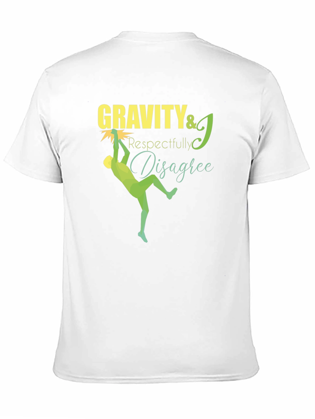 Gravity Respectfully Disagree Black T-Shirt