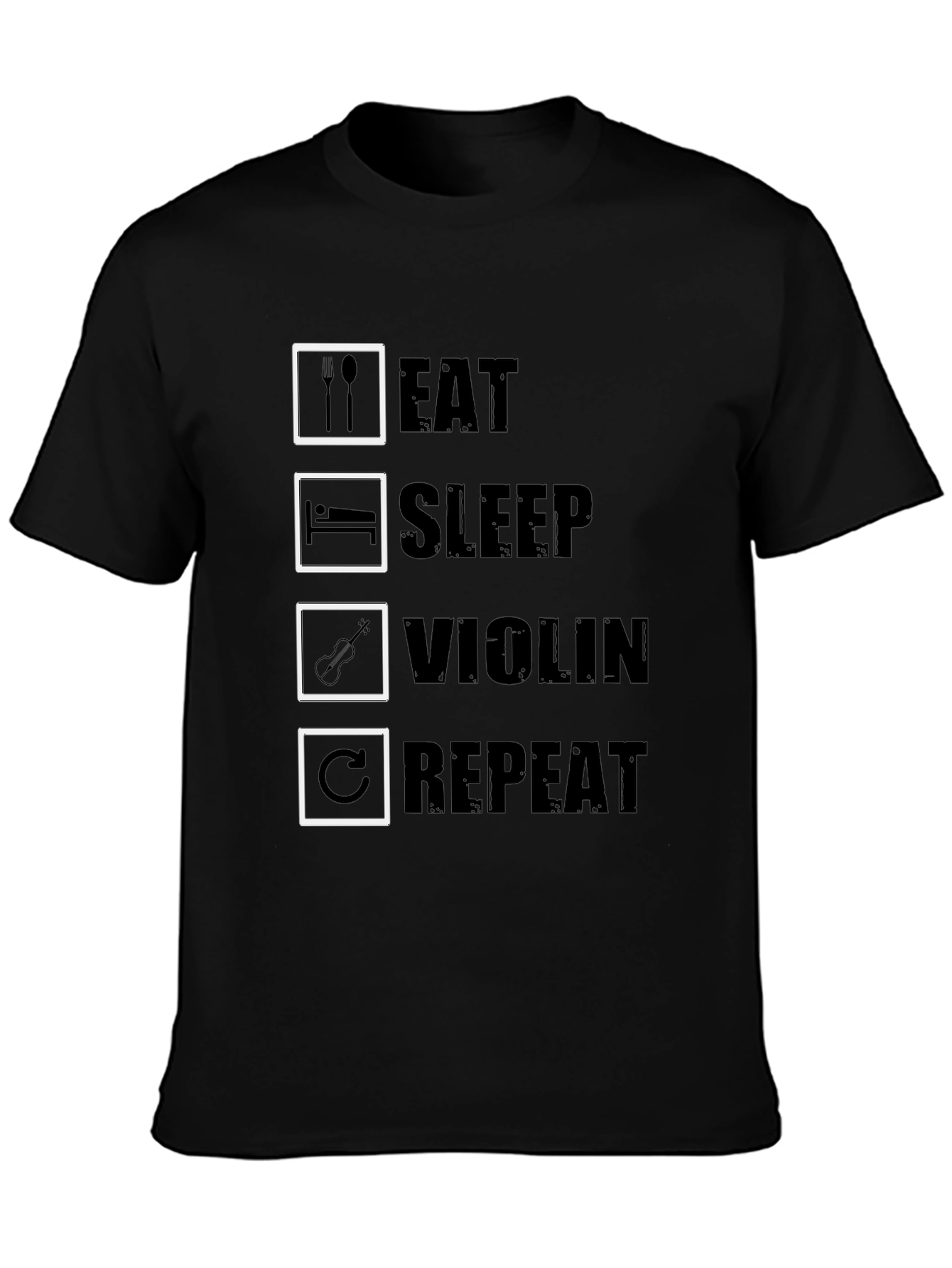 Eat Sleep Violin Repeat T-Shirt