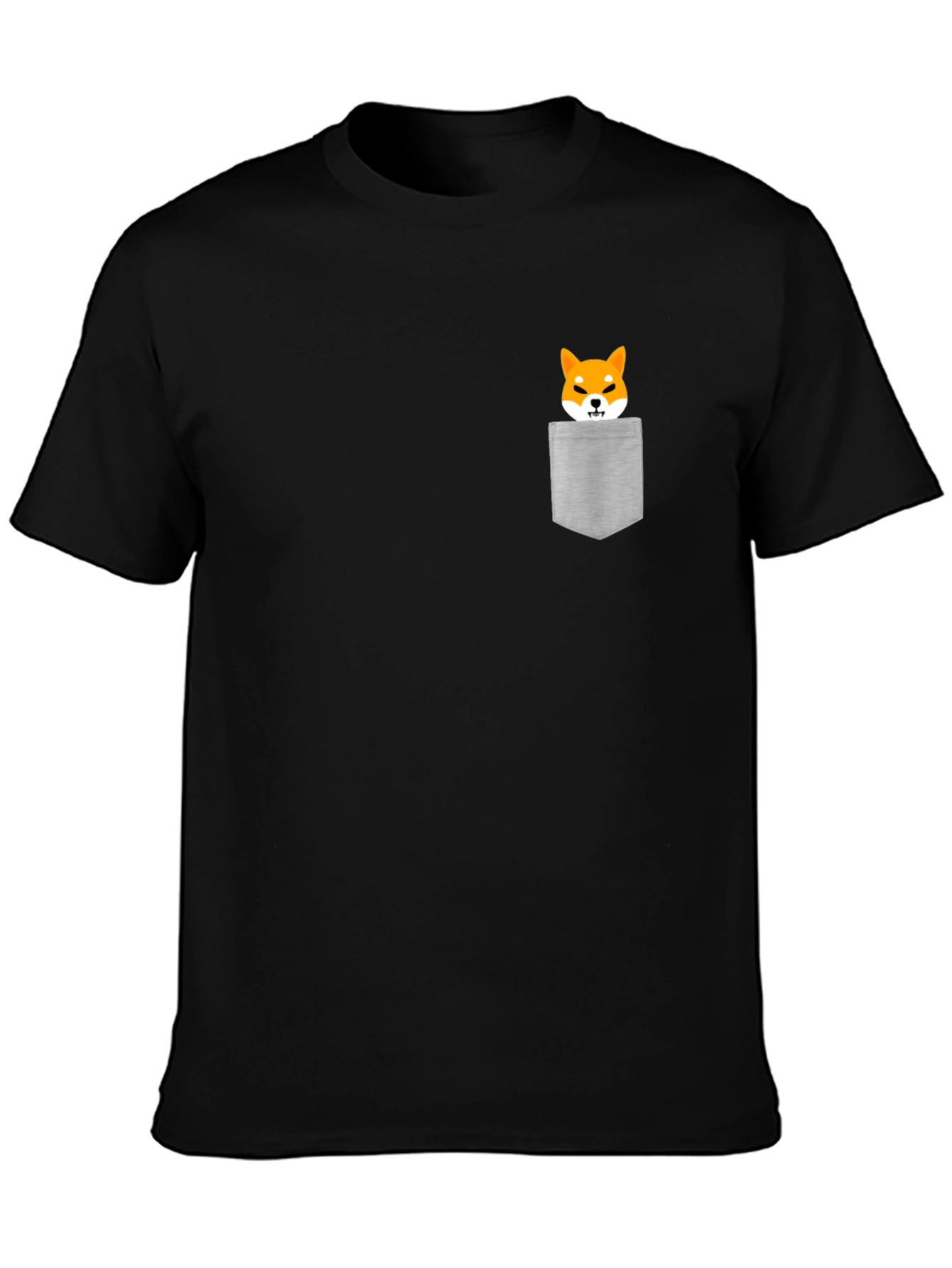 Shiba Inu Pocket T-Shirt - Doge Meme Tee