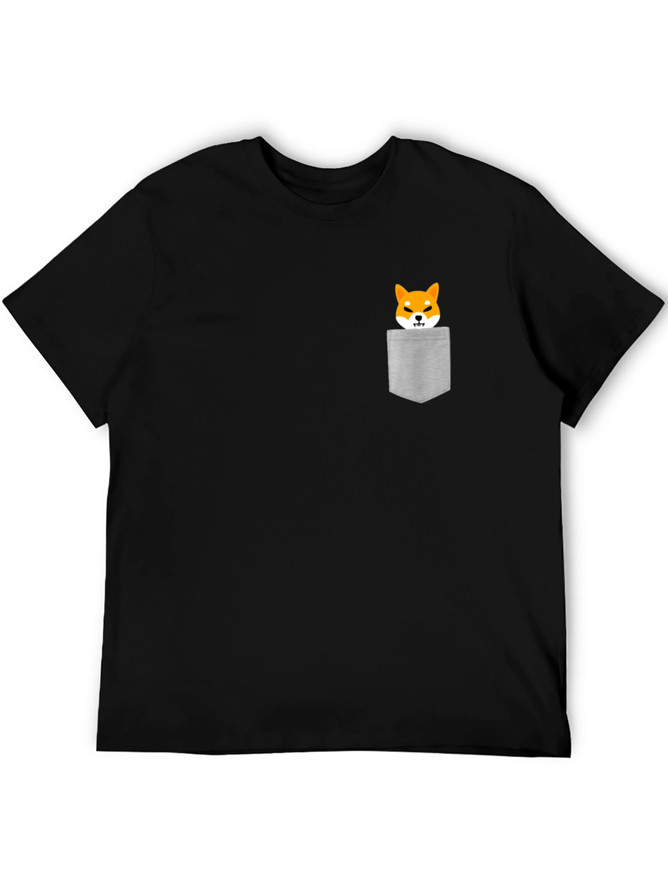 Shiba Inu Pocket T-Shirt - Doge Meme Tee