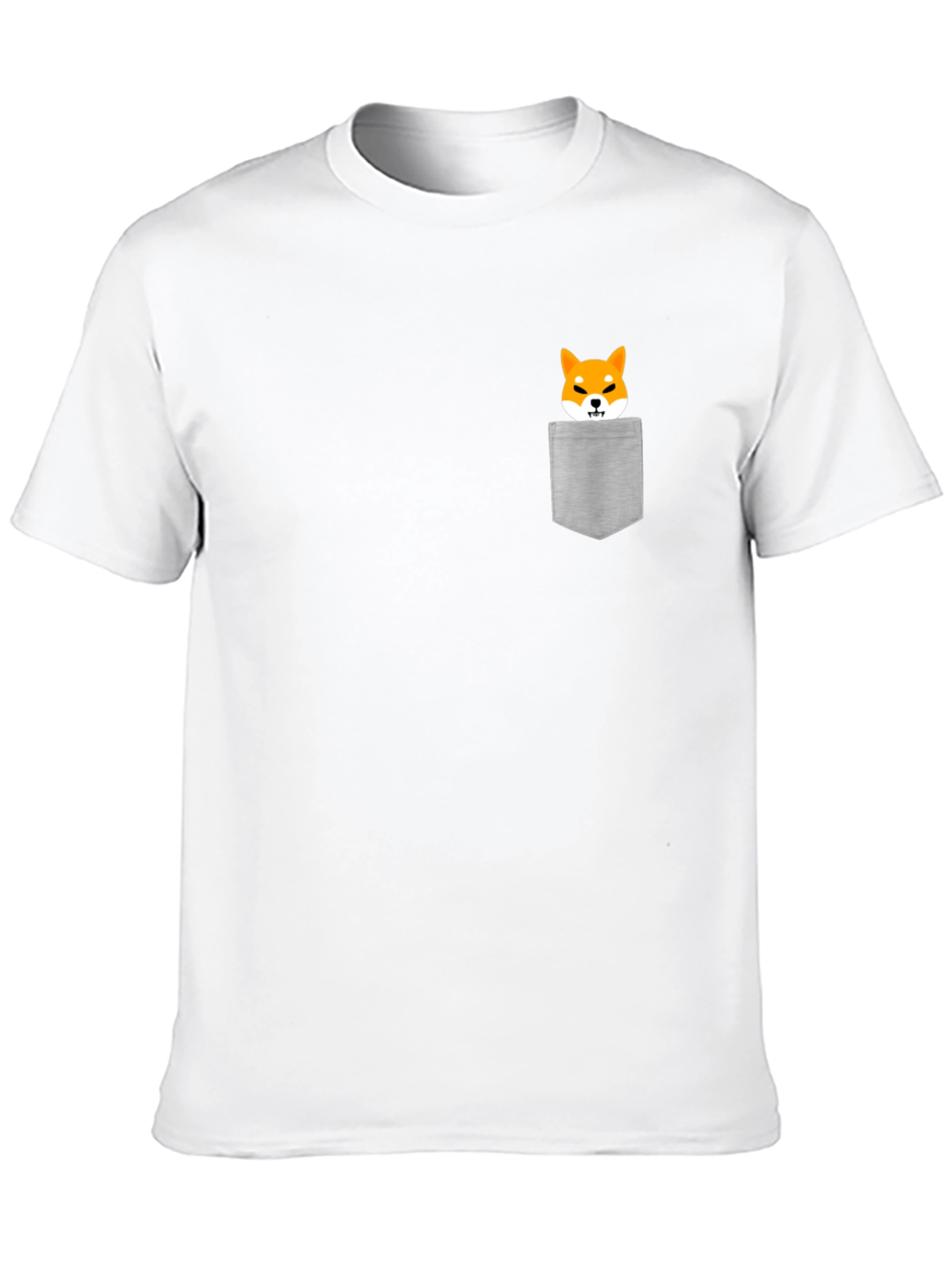 Shiba Inu Pocket T-Shirt - Doge Meme Tee