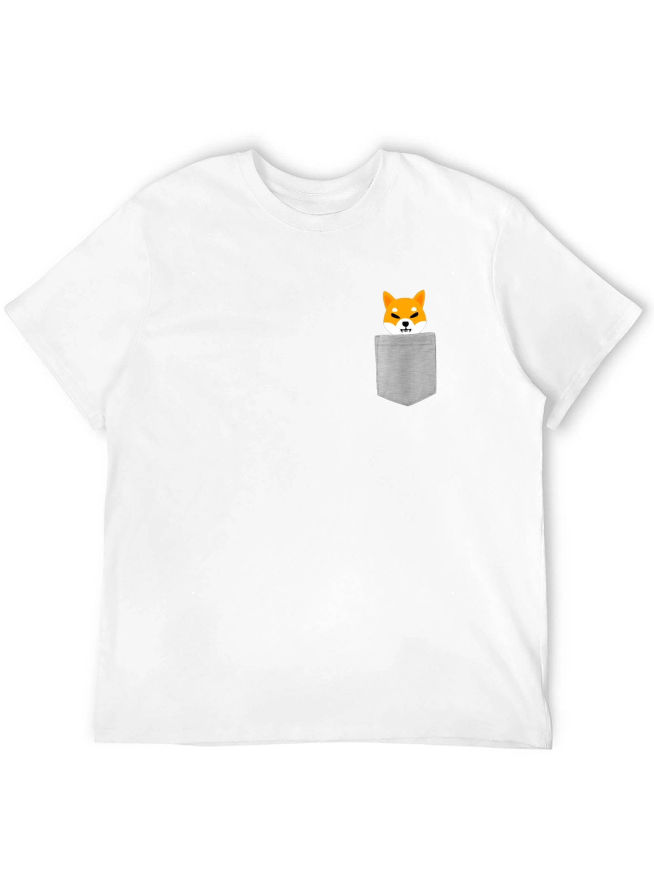 Shiba Inu Pocket T-Shirt - Doge Meme Tee