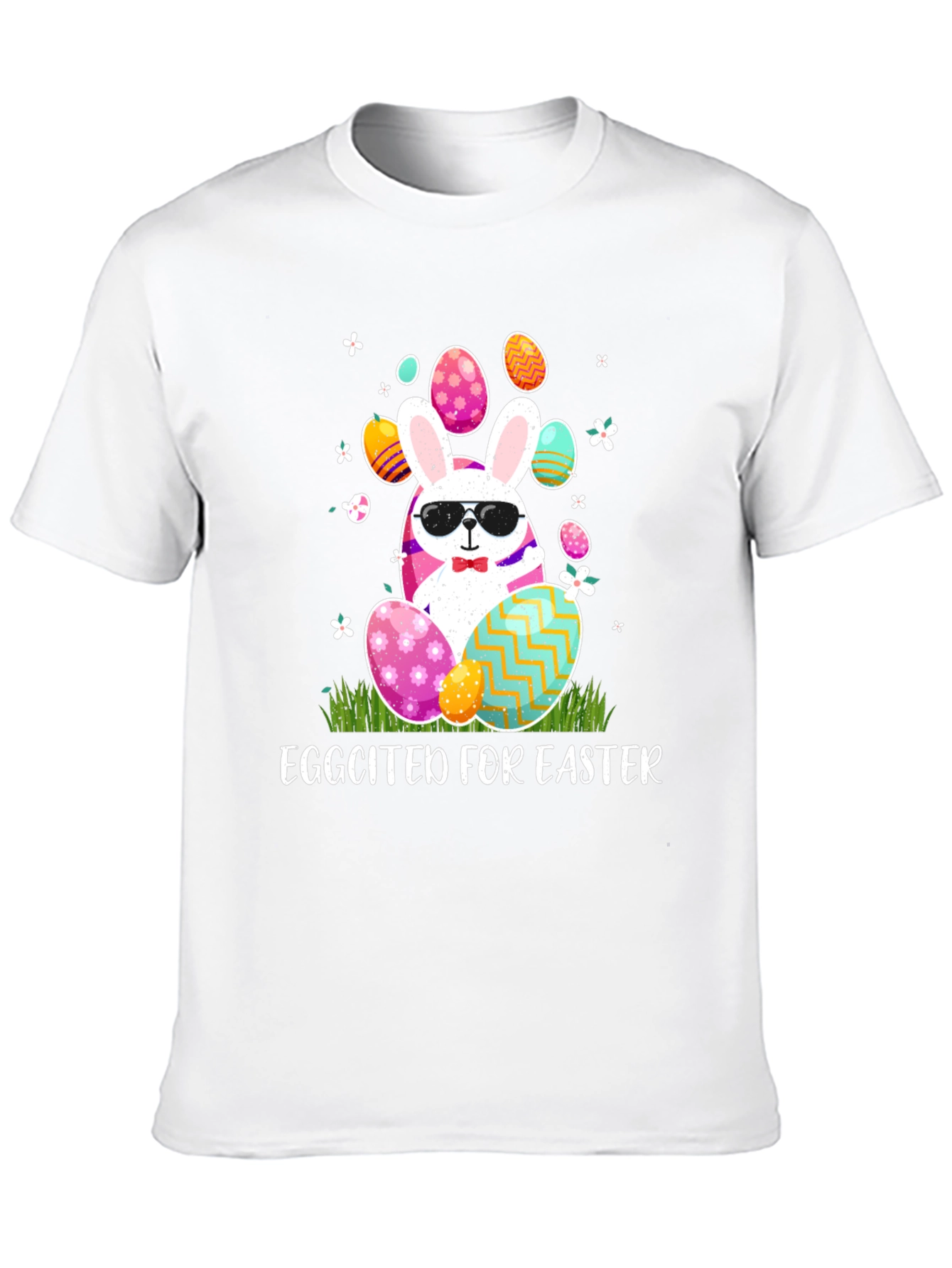 Eggcited for Easter Bunny T-Shirt
