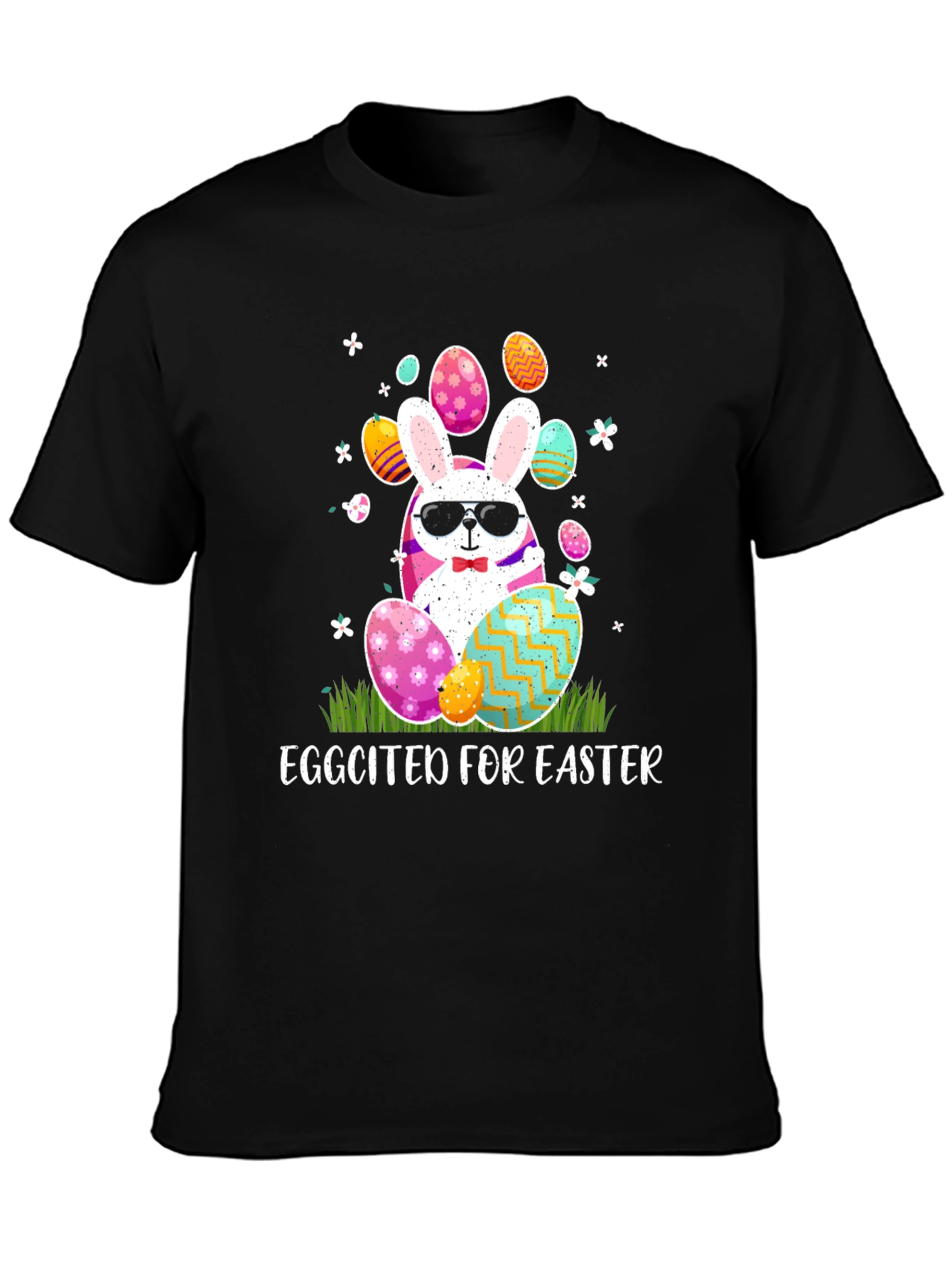 Eggcited for Easter Bunny T-Shirt