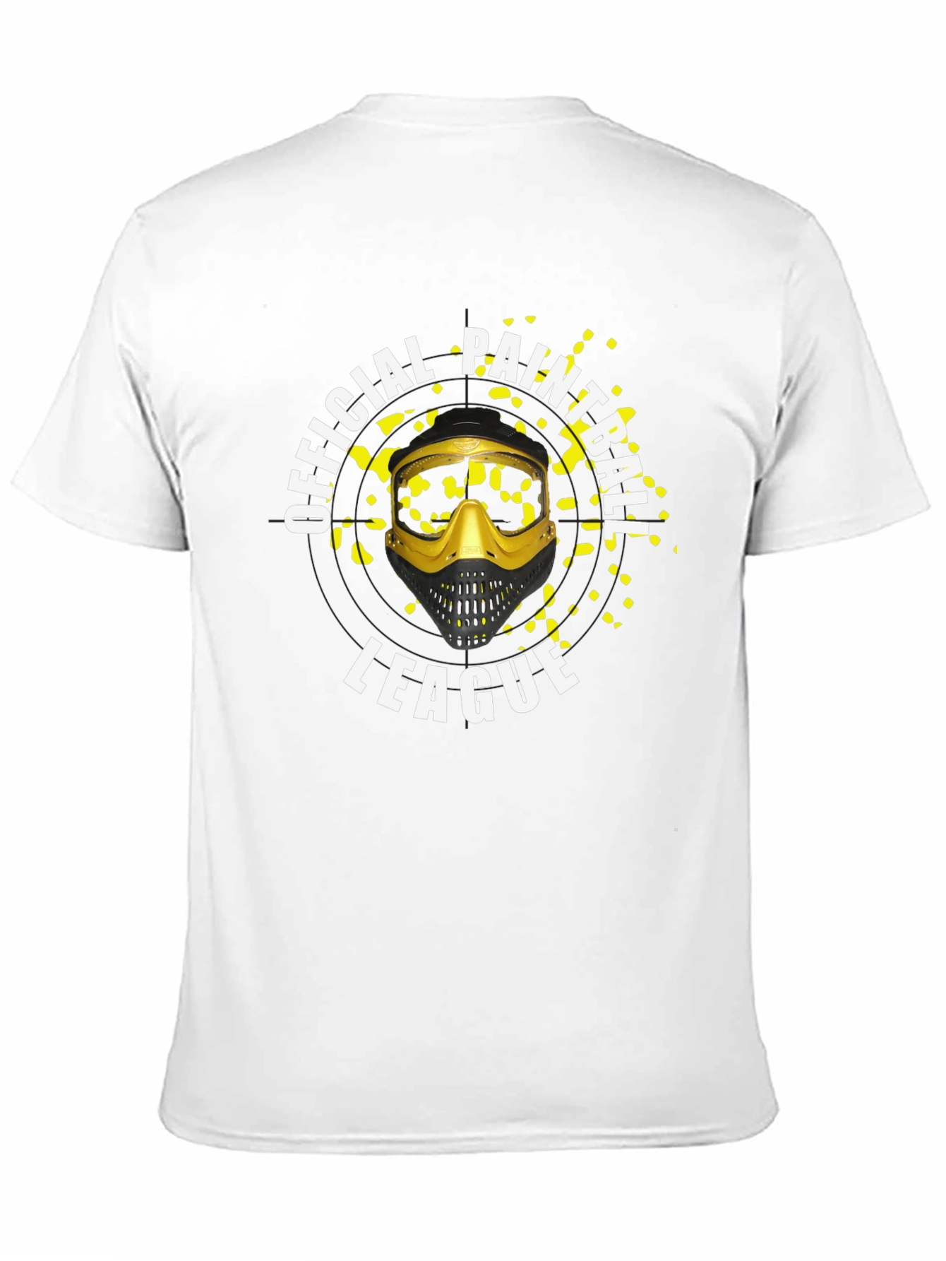 Official Paintball League Black T-Shirt