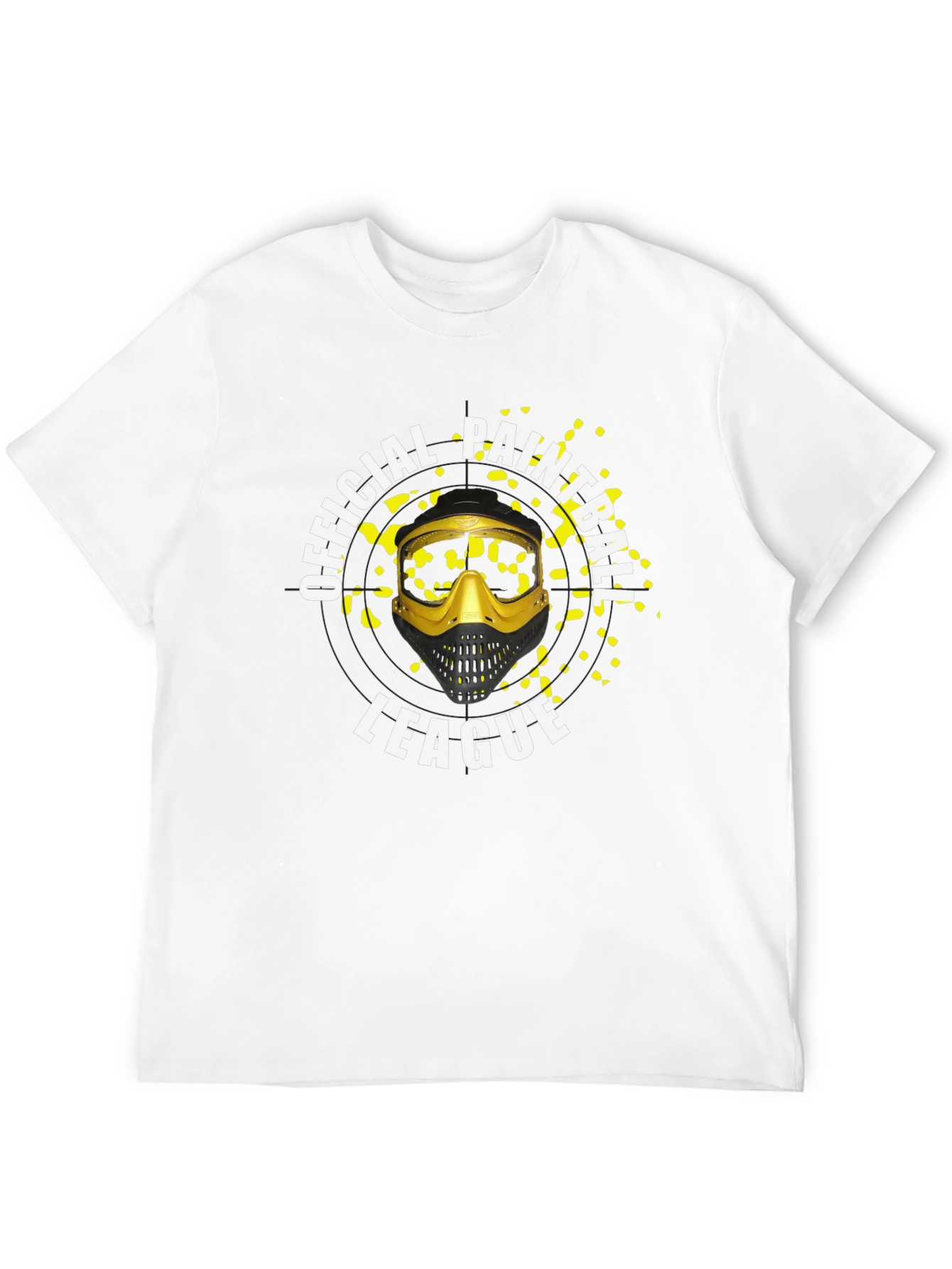 Official Paintball League Black T-Shirt