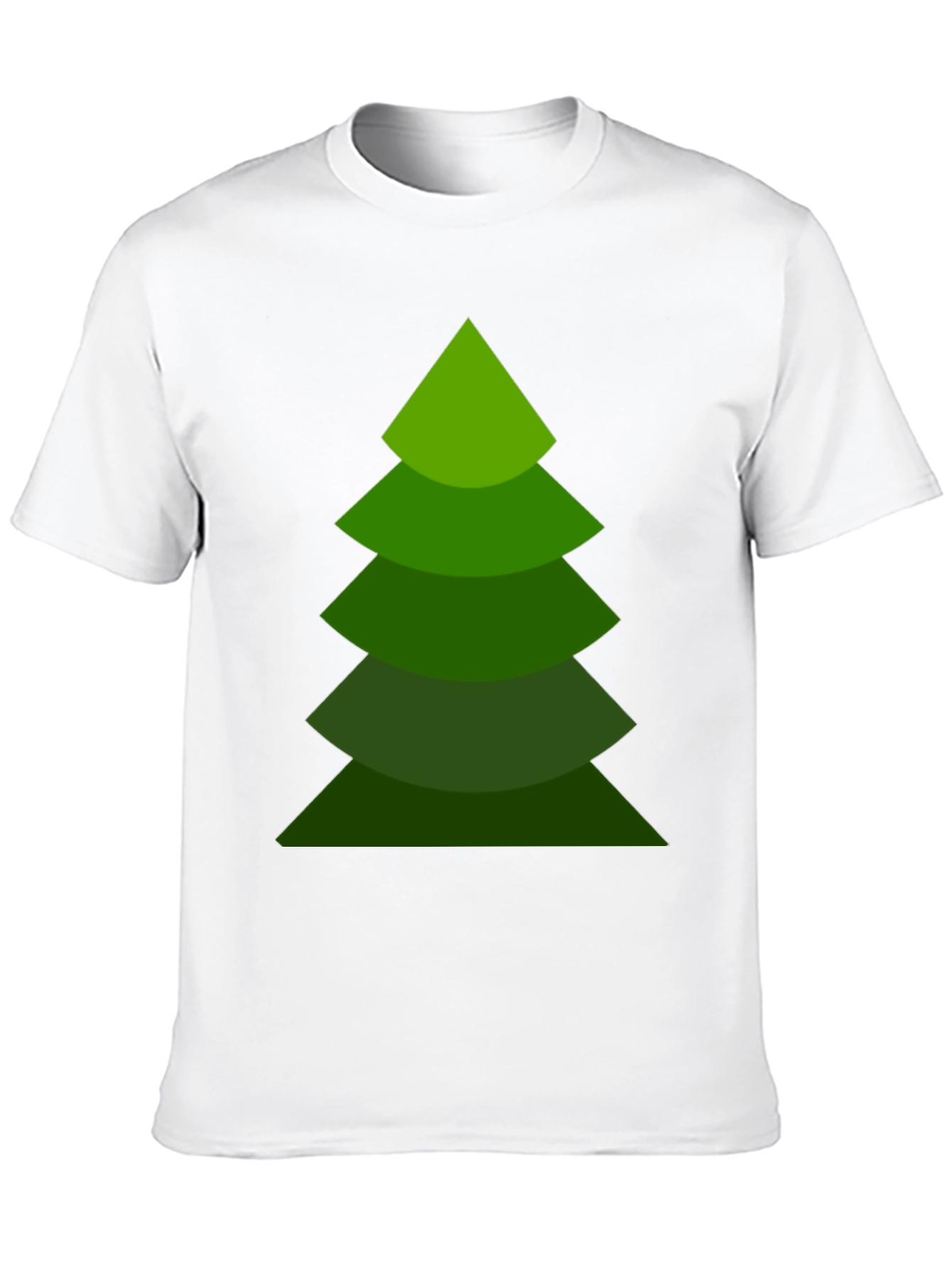 Festive Christmas Tree Graphic Tee - Holiday Style