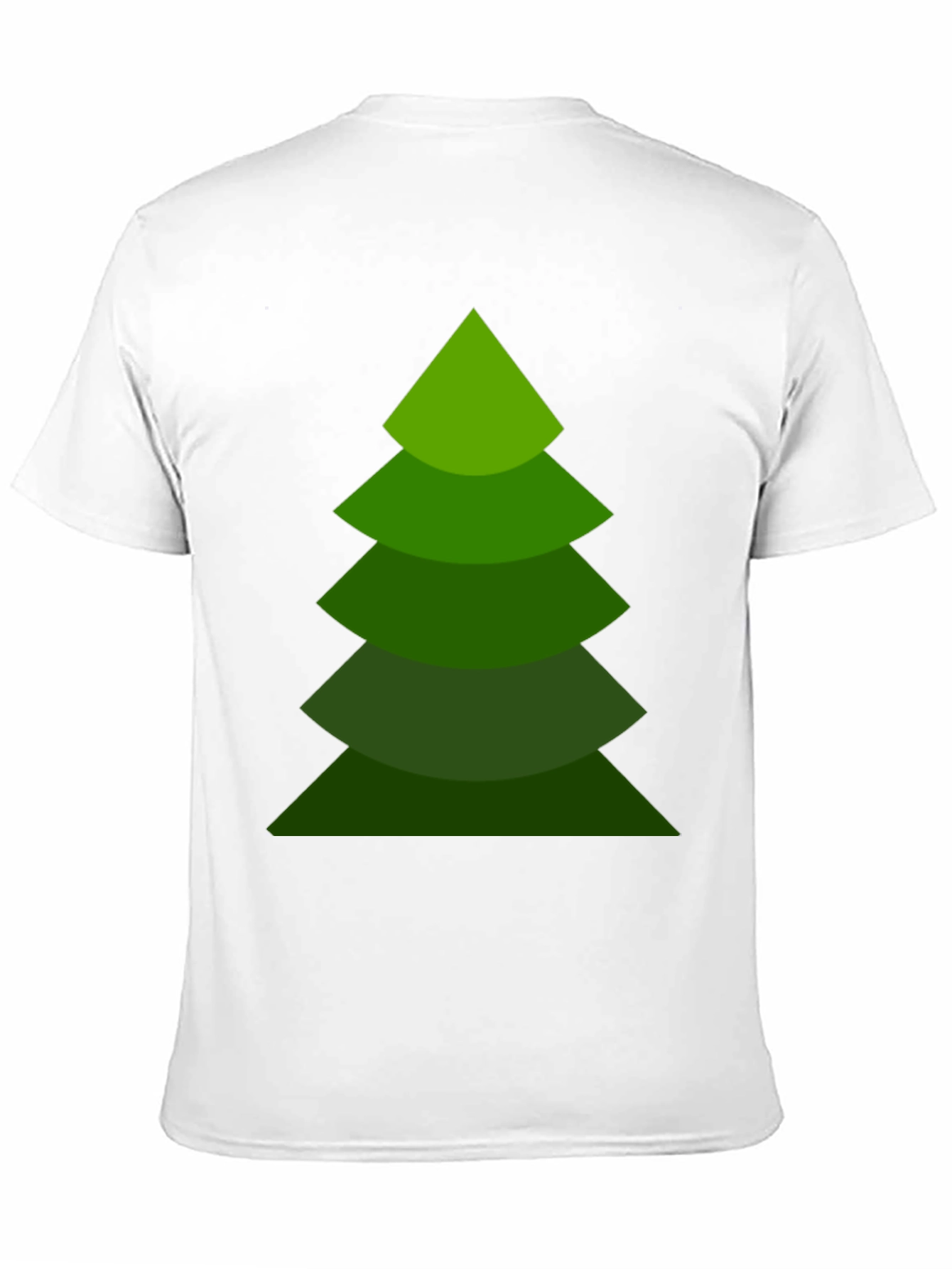 Festive Christmas Tree Graphic Tee - Holiday Style