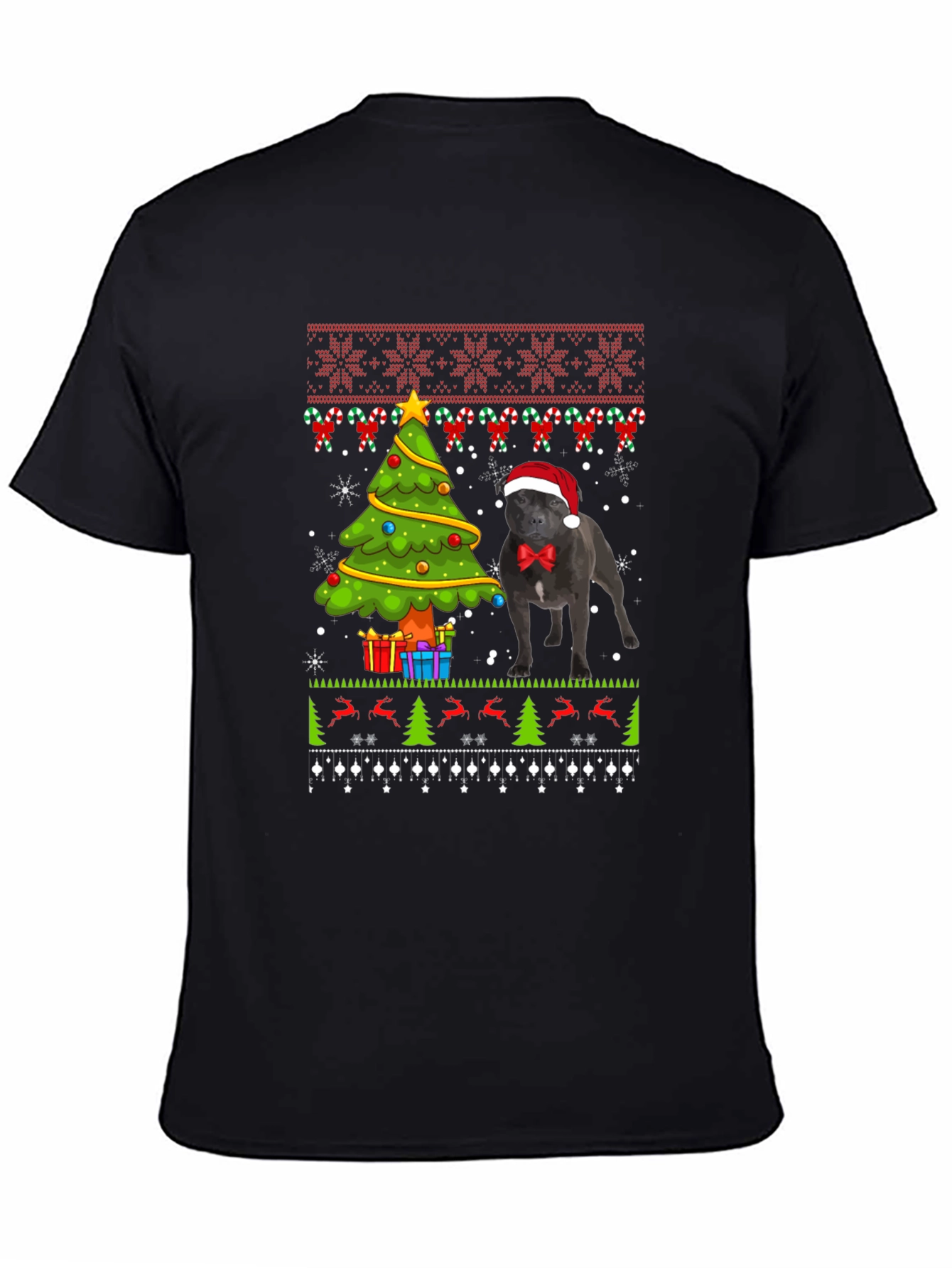 Ugly Christmas Dog T-Shirt