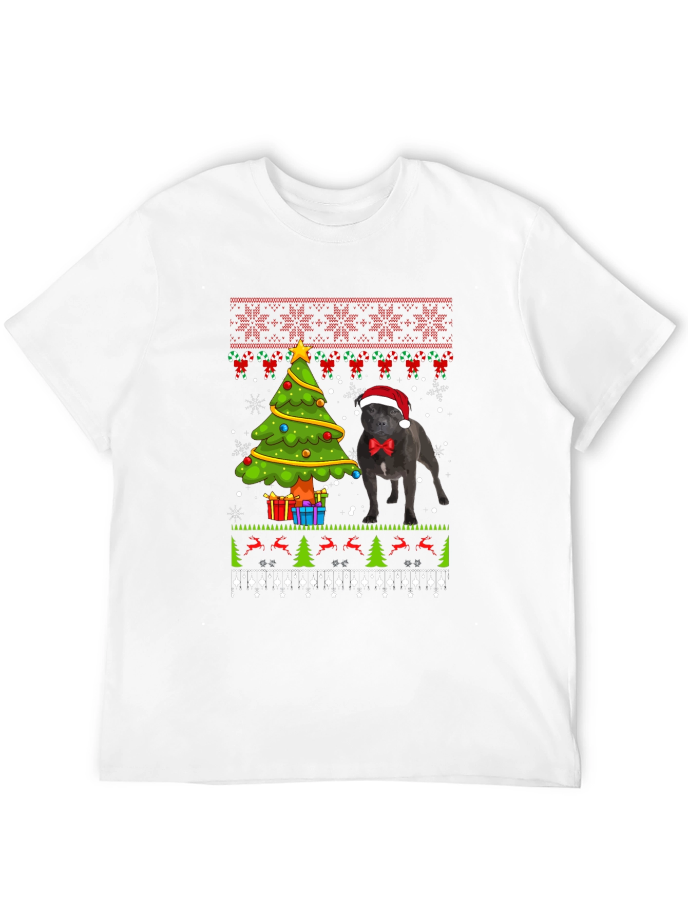 Ugly Christmas Dog T-Shirt