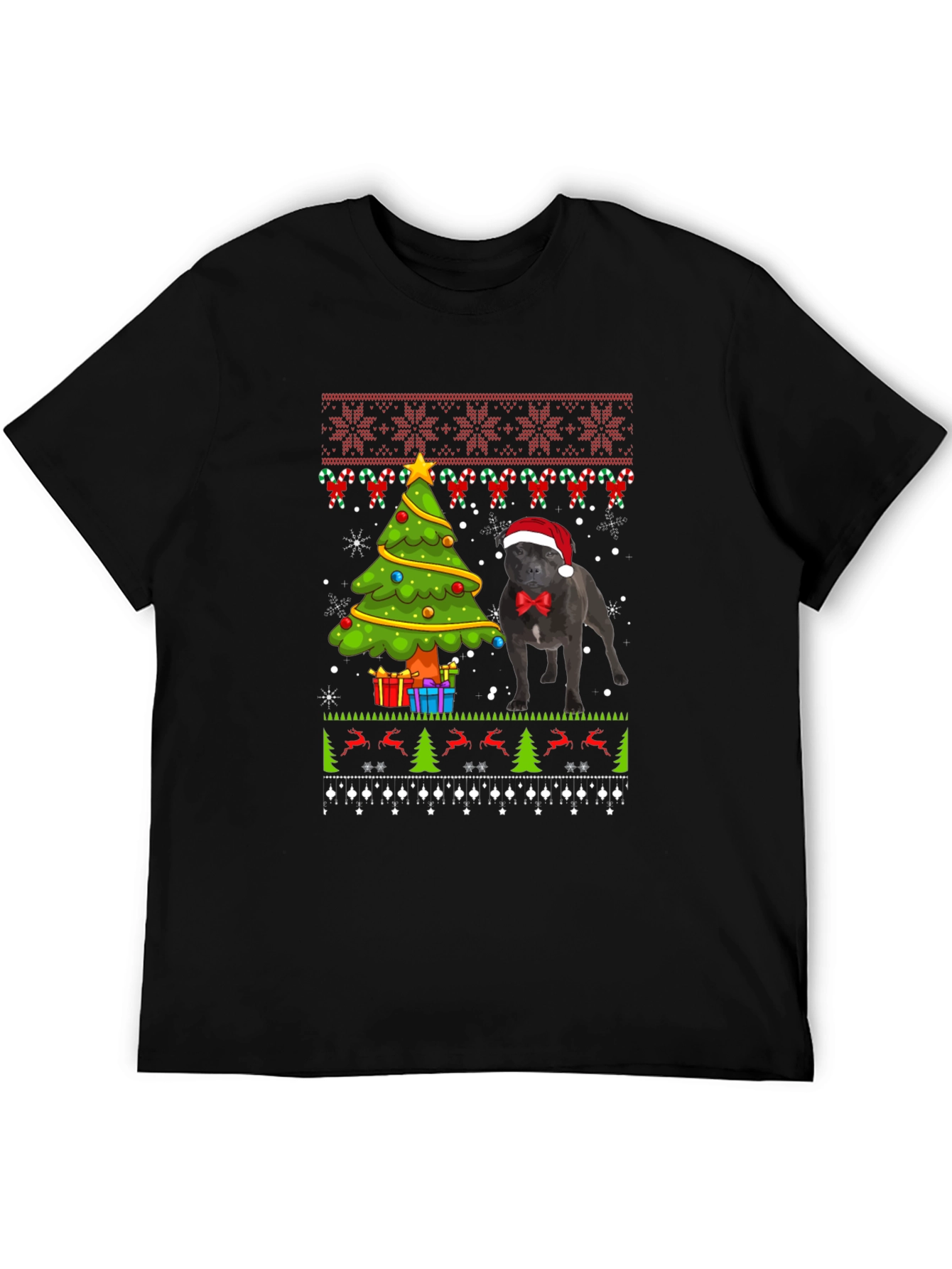 Ugly Christmas Dog T-Shirt