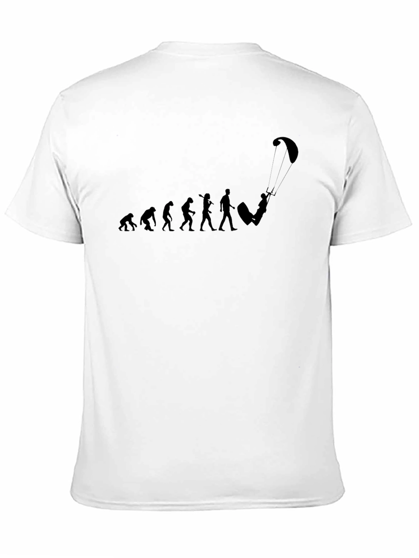 Evolution Kiteboarding T-Shirt - Black Graphic Tee